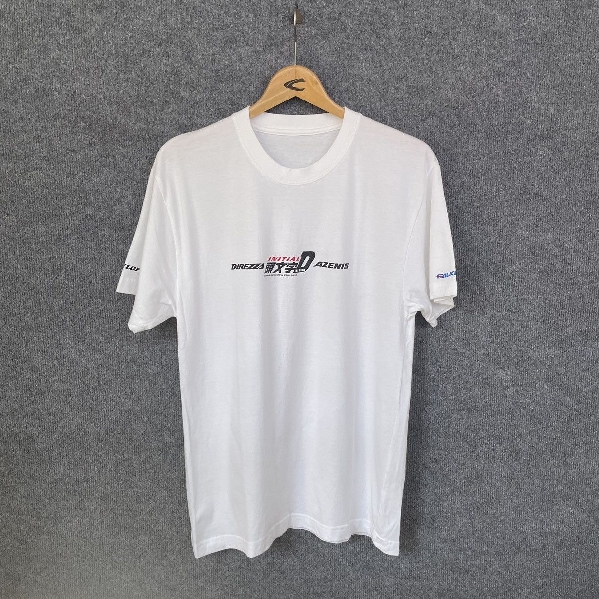 image of Grailed x Movie Vintage 2005 Initial D Promo T Shirt in White, Men's (Size Medium)