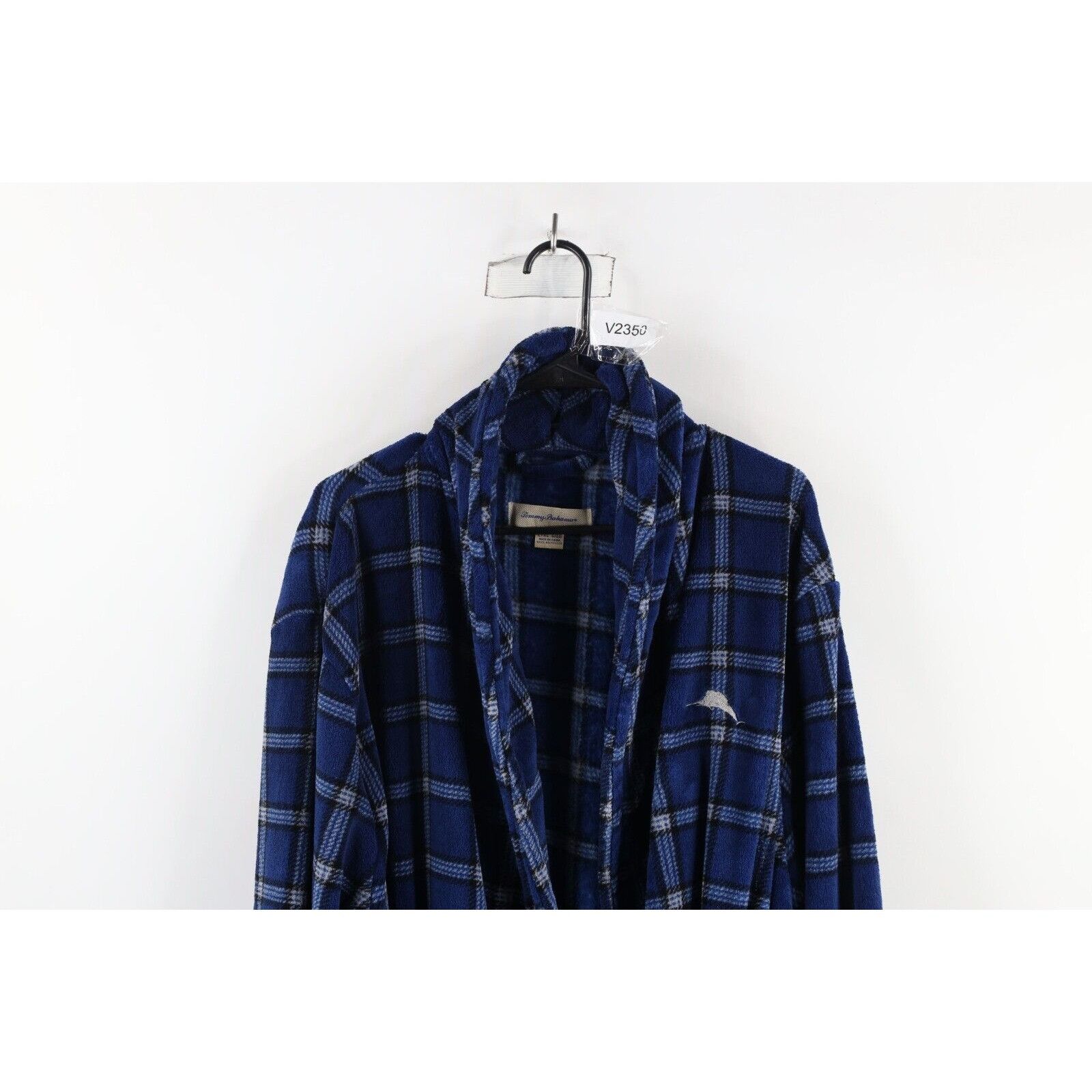 Tommy Bahama Vintage Tommy Bahama Faded Plush Fleece Belted Robe Size US L / EU 52-54 / 3 - 2 Thumbnail