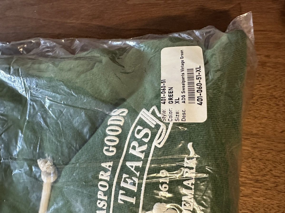 DENIM TEARS Vintage ADG Green Sweatpants Size US 36 / EU 52 - 4 Thumbnail