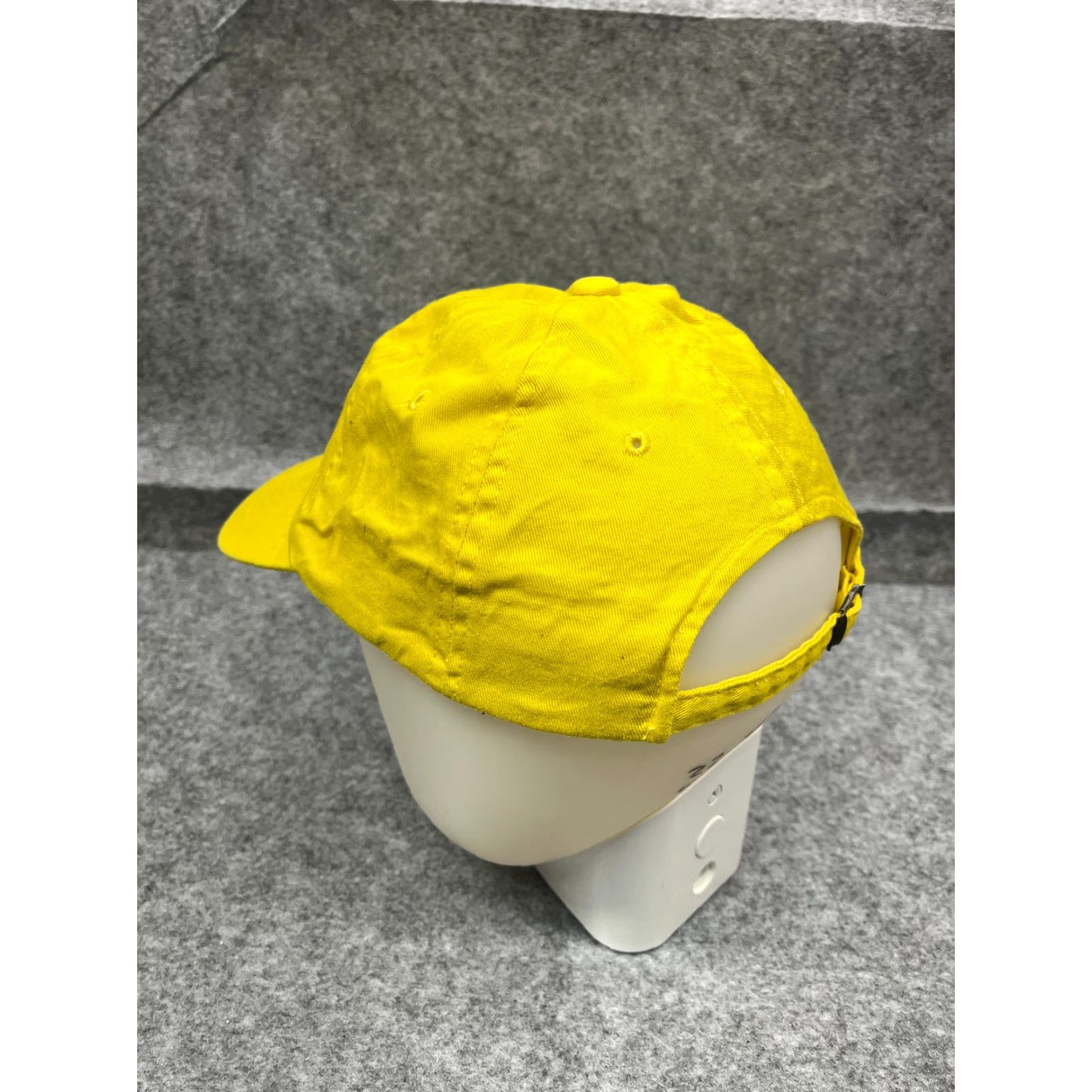 Vintage HEADLINES Duck Hat Cap Baseball Cap Strap Back One Size Yellow 100% Cotton Cartoon Unisex Adults Adjustable Size ONE SIZE - 5 Thumbnail