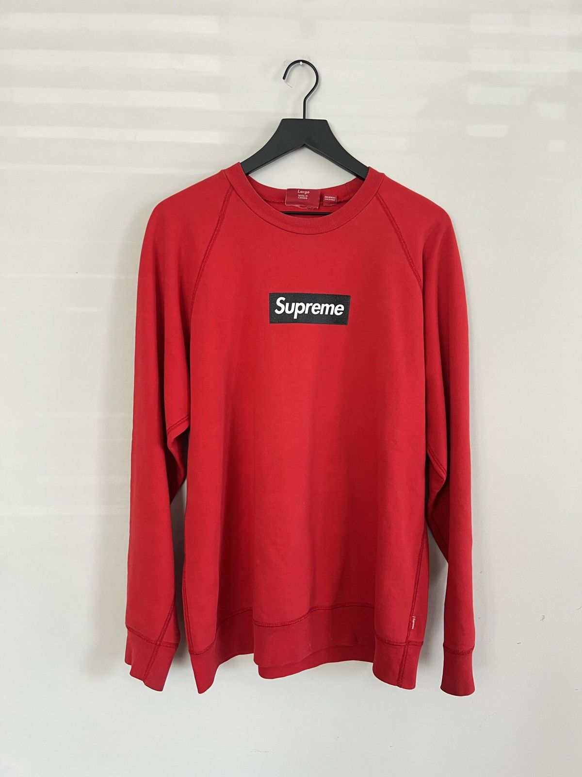 Supreme 2006 SUPREME SCREENPRINT BOX LOGO CREWNECK RED SIZE LARGE Size US L / EU 52-54 / 3 - 1 Thumbnail