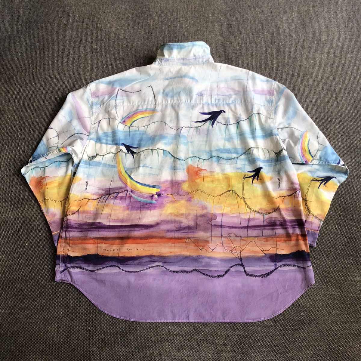 Tsumori Chisato TSUMORI CHISATO by niko and… art painted shirts Size US L / EU 52-54 / 3 - 5 Thumbnail