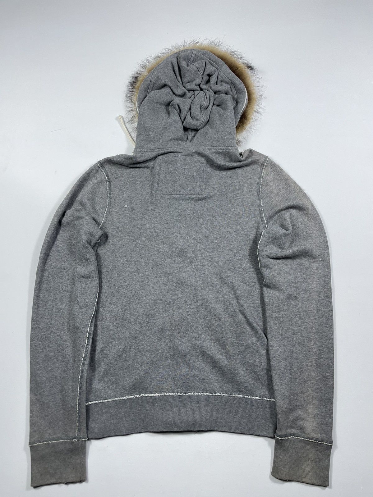 Hysteric Glamour Japanese Abercrombie Distressed Zip Fur Hoodie lgb style Size US M / EU 48-50 / 2 - 4 Thumbnail