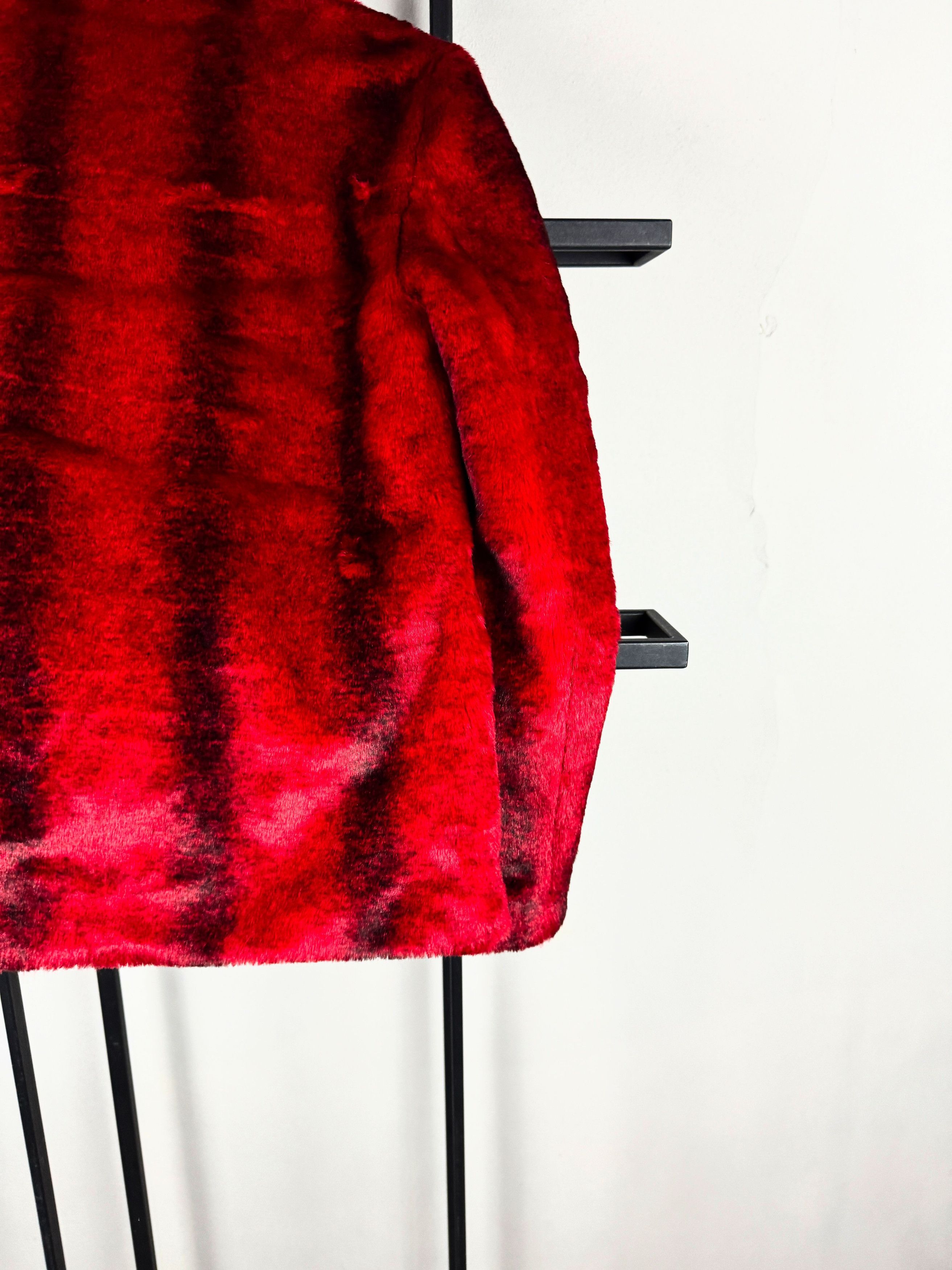 Hysteric Glamour Opium Japanese Fur Mohair Asymmetrical Zip Jacket 90s Y2K Size US S / EU 44-46 / 1 - 8 Thumbnail