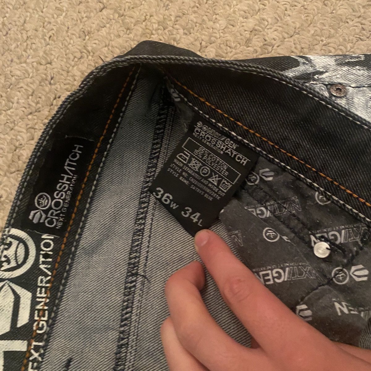 Other Cross Hatch Denim Jorts Size US 36 / EU 52 - 10 Thumbnail