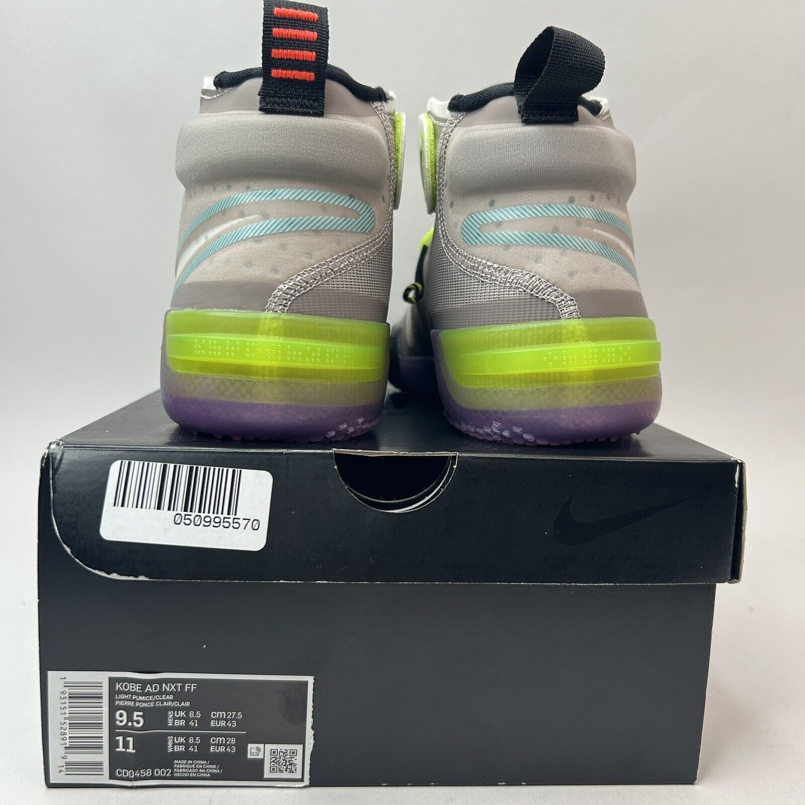 Nike Kobe AD NXT FF FastFit “Pumice Queen Grey Black” 2023