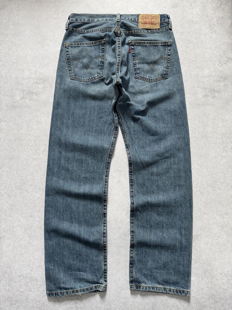 Levi's Vintage Levi 501 Blue Denim Jeans Sz. 30x30 Size US 30 / EU 46 - 1 Thumbnail