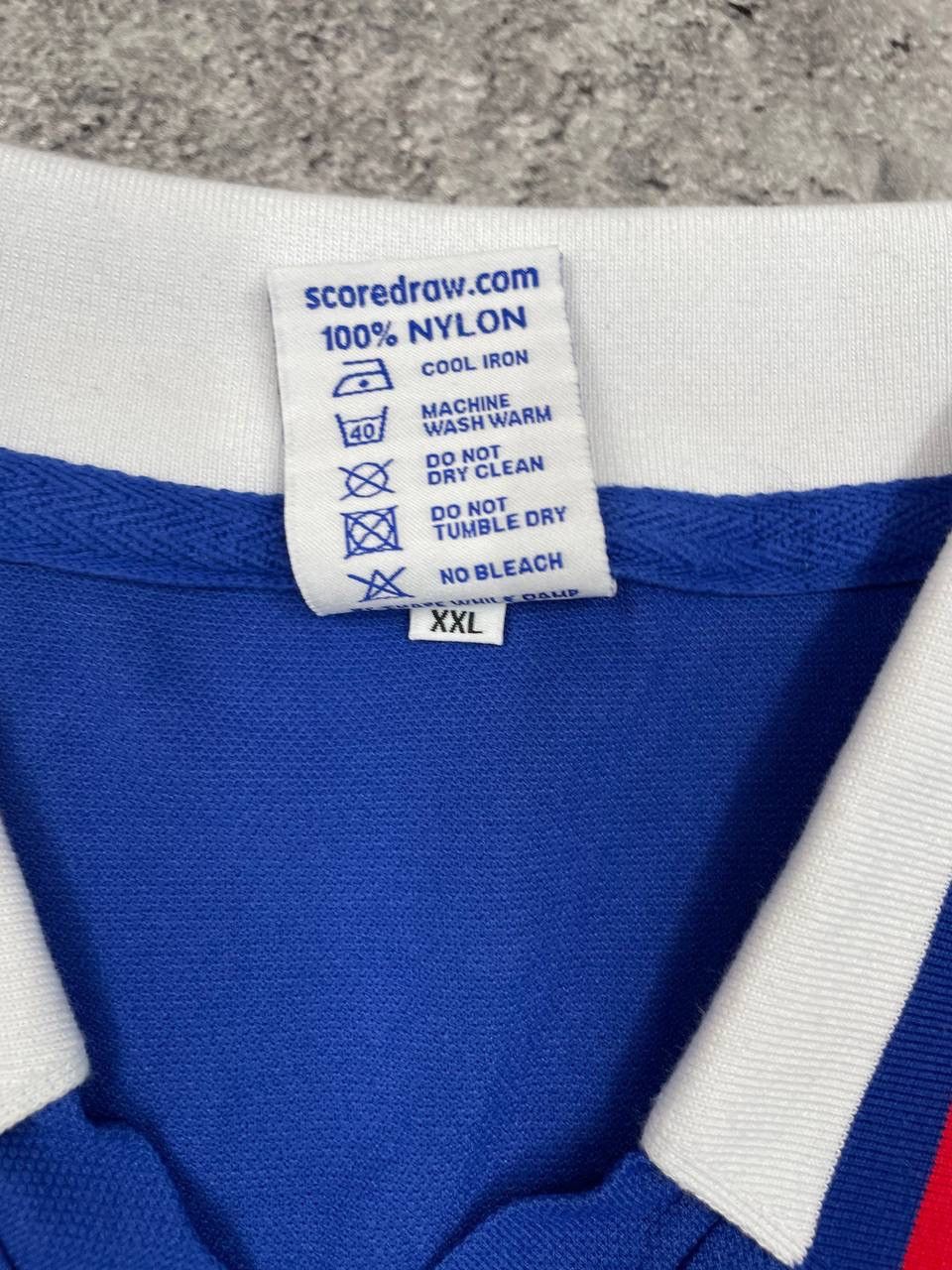Other Score Draw Rangers FC 1980/81 Retro Football Shirt Blue Size US L / EU 52-54 / 3 - 5 Thumbnail