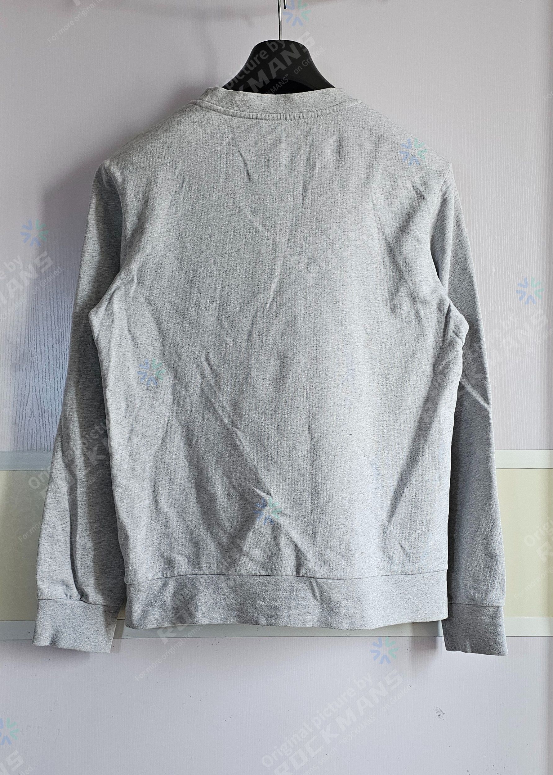 Balmain Balmain Grey Sweatshirt 3d Flock Logo Size L Size US L / EU 52-54 / 3 - 3 Thumbnail