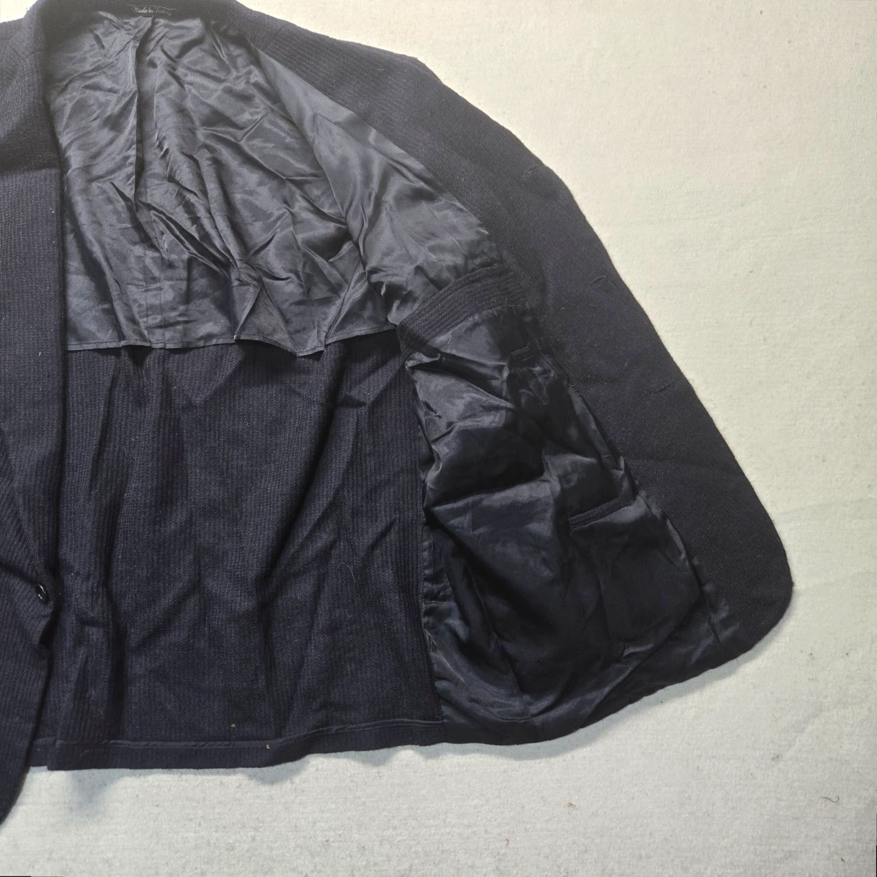 Baracuta Baracuta Blazer Jacket Wool Baracuta Black 46L Mens Wool Blazer 46 Black Baracuta Jacket Mens 46L Size 46R - 2 Thumbnail