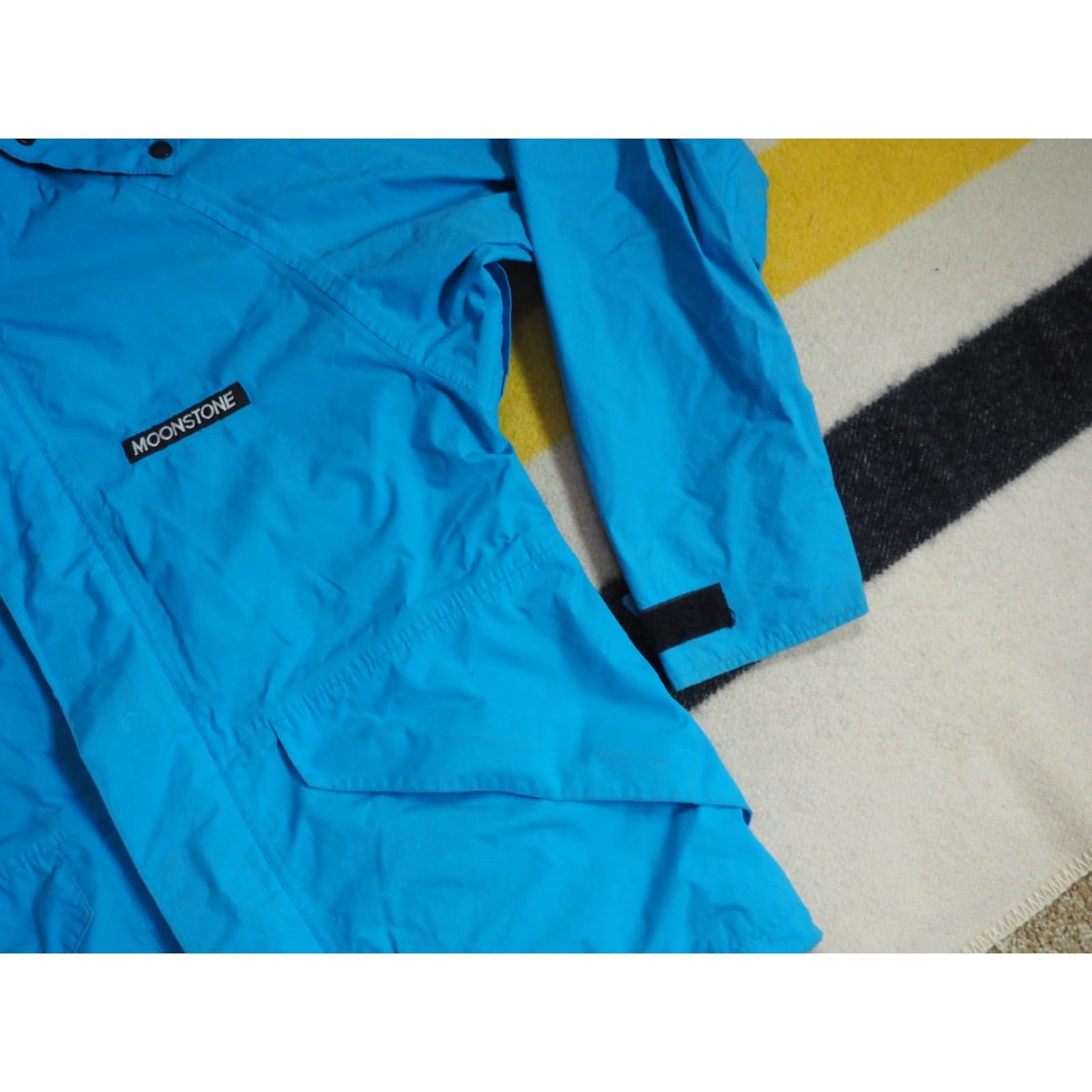 Vintage VINTAGE Moonstone GTX Goretex Sky Blue Outdoor Hiking Shell Jacket Mens M Size US M / EU 48-50 / 2 - 7 Thumbnail