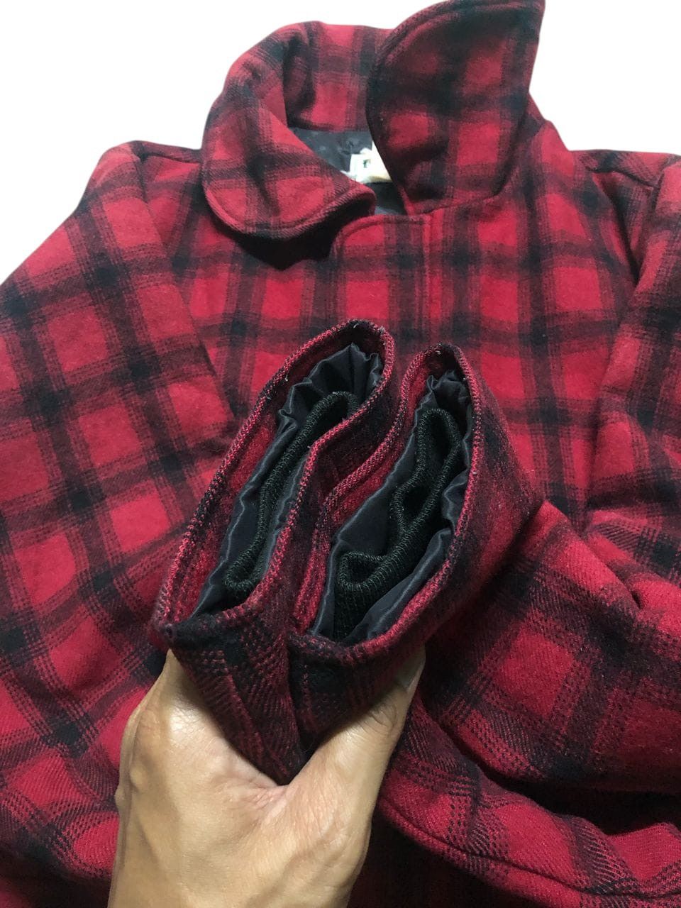 L.L. Bean × Vintage Vintage L.L.Bean Plaid Mackinaw Hunting Jacket Wool Size US M / EU 48-50 / 2 - 12 Thumbnail