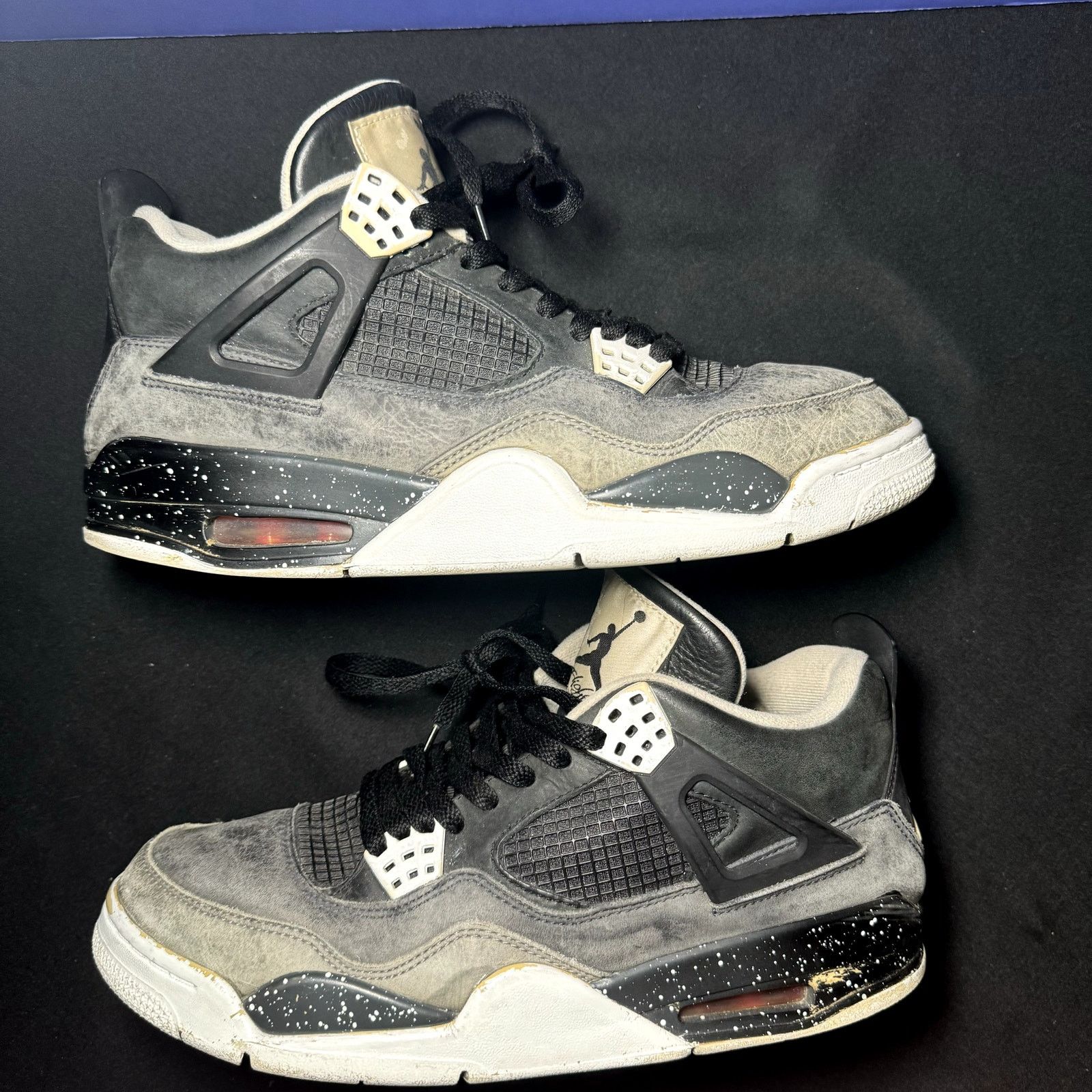 Jordan Brand × Nike Size 9.5 - Nike Air Jordan 4 Retro Fear 2013 Men's Shoes Size US 9.5 / EU 42-43 - 3 Thumbnail