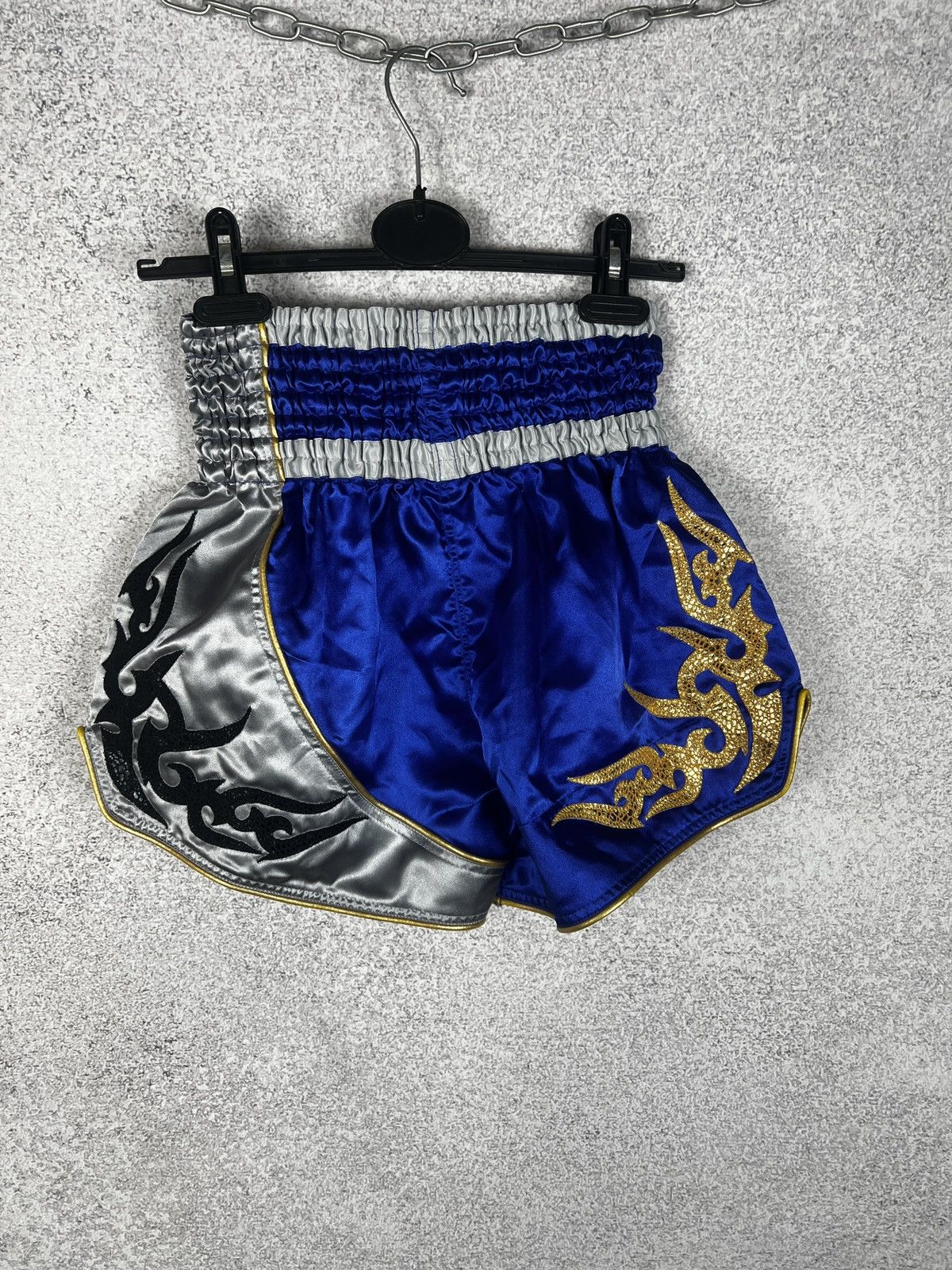Japanese Brand Vintage Muay Thai Boxing Top King Dragon Flame Shorts Size US 32 / EU 48 - 6 Thumbnail