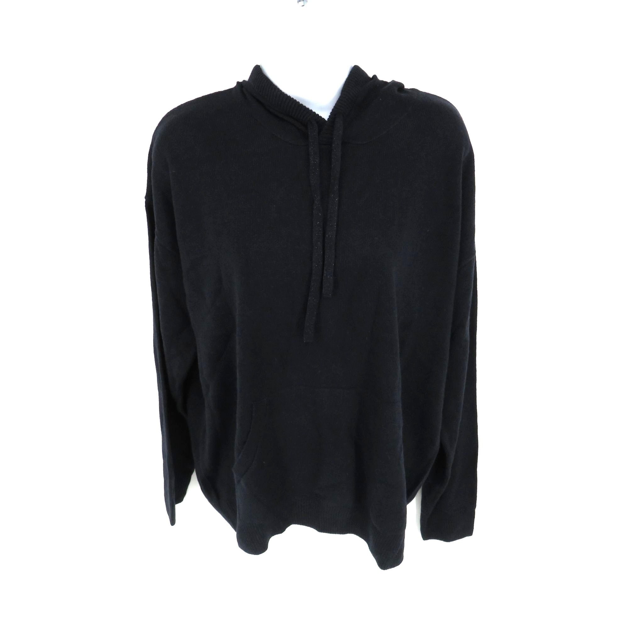 Other True Craft Women's Blue Hooded Sweater Medium Soft Knit Long Size M / US 6-8 / IT 42-44 - 1 Thumbnail