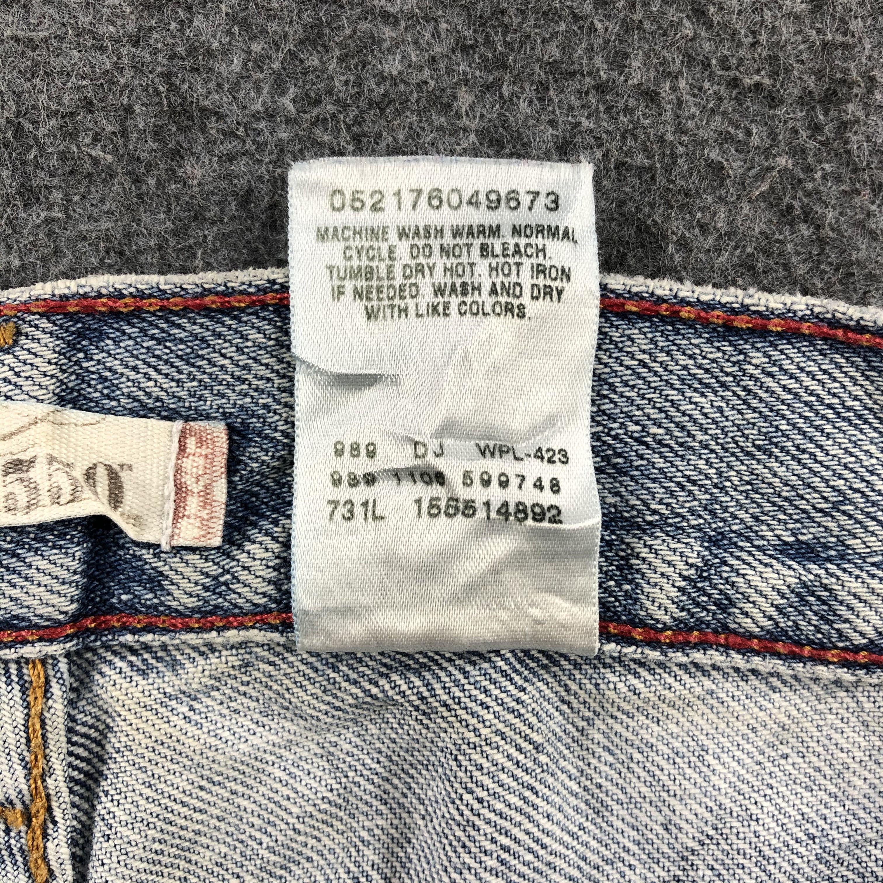 Levi's Vintage Light Wash Levis Jeans-JM1170 Size US 30 / EU 46 - 10 Thumbnail