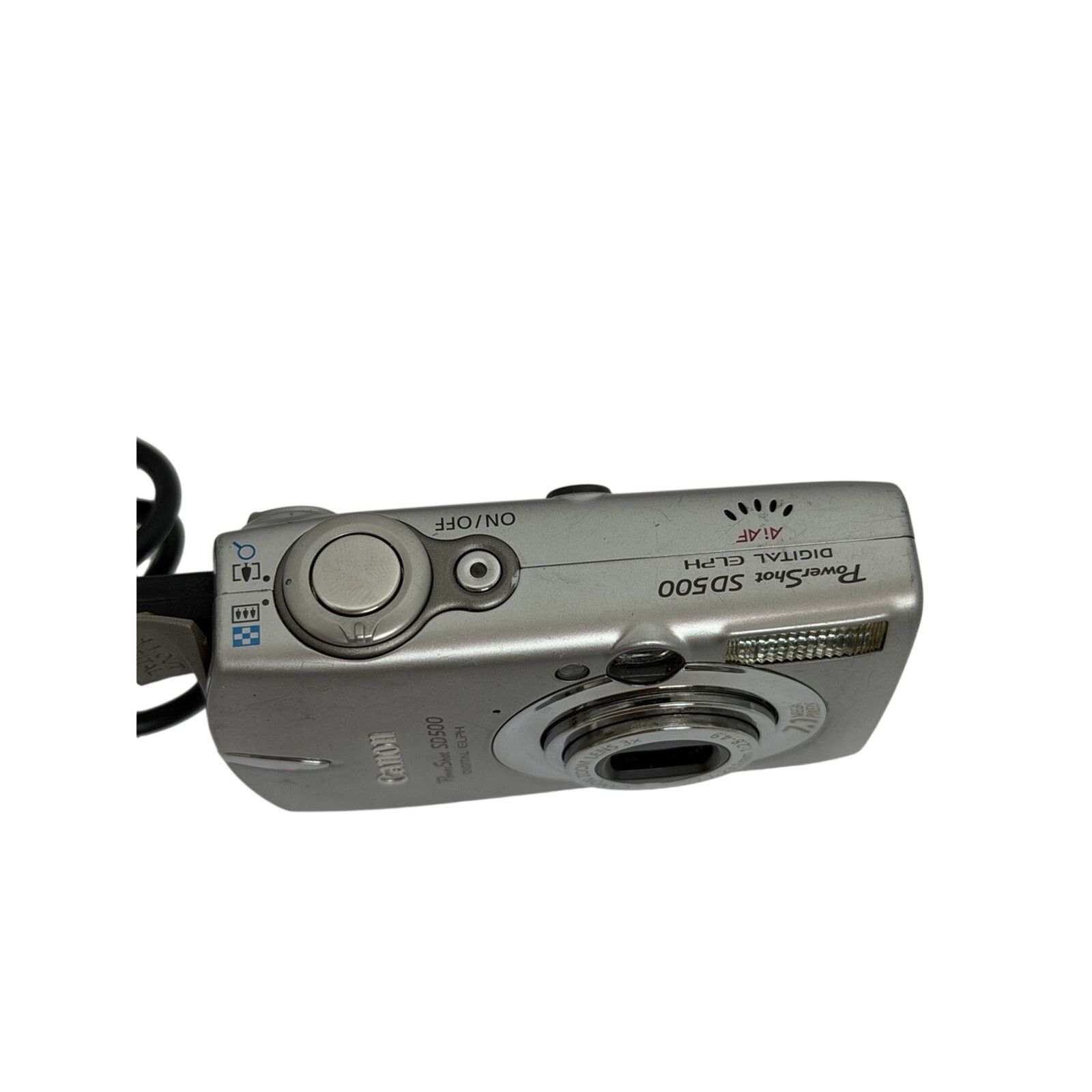 Canon Canon PowerShot SD500 Digital Camera FOR PARTS Size ONE SIZE - 3 Thumbnail