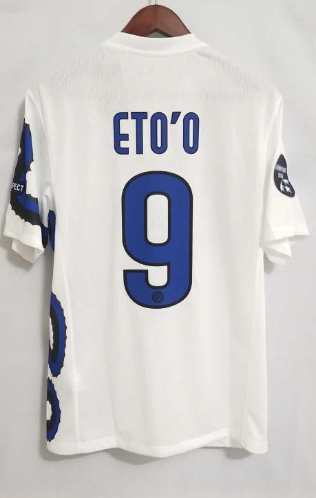 10 11 Inter Milan #9 Eto'o Jersey