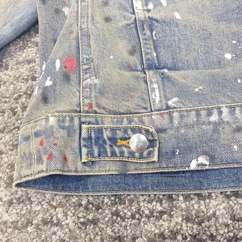 Amiri Amiri Size M Make old paint graffiti cowboy coat Size US M / EU 48-50 / 2 - 4 Thumbnail