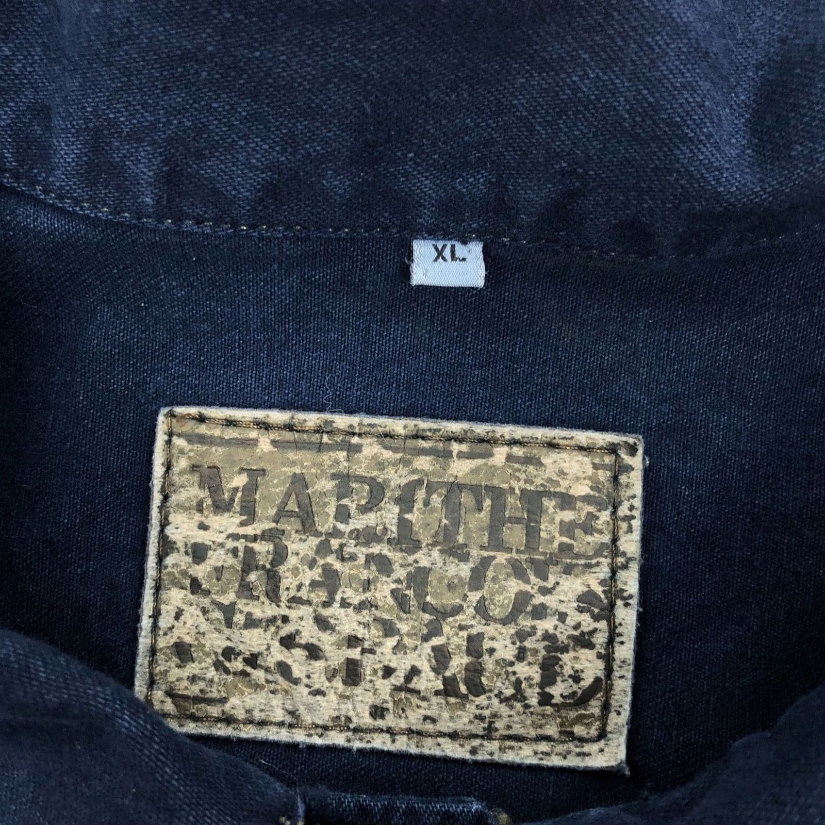 Vintage VINTAGE Marithé & François Girbaud Men's XL Blue Denim Jean Jacket Button Front Size US 36 / EU 52 - 4 Thumbnail