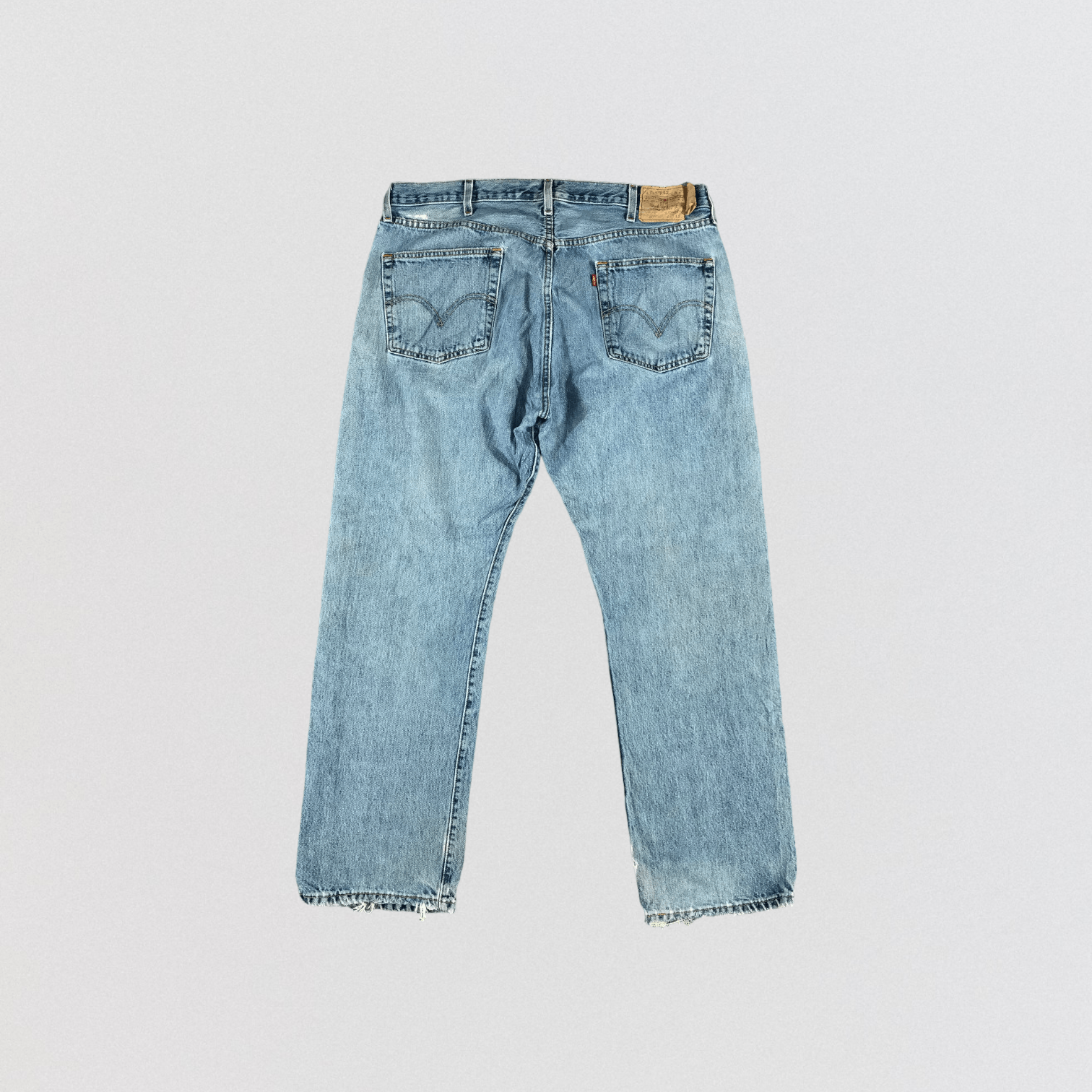 Levi's × Vintage Vintage Blue Wash Levis 501 Jeans-JM2960 Size US 39 - 2 Thumbnail