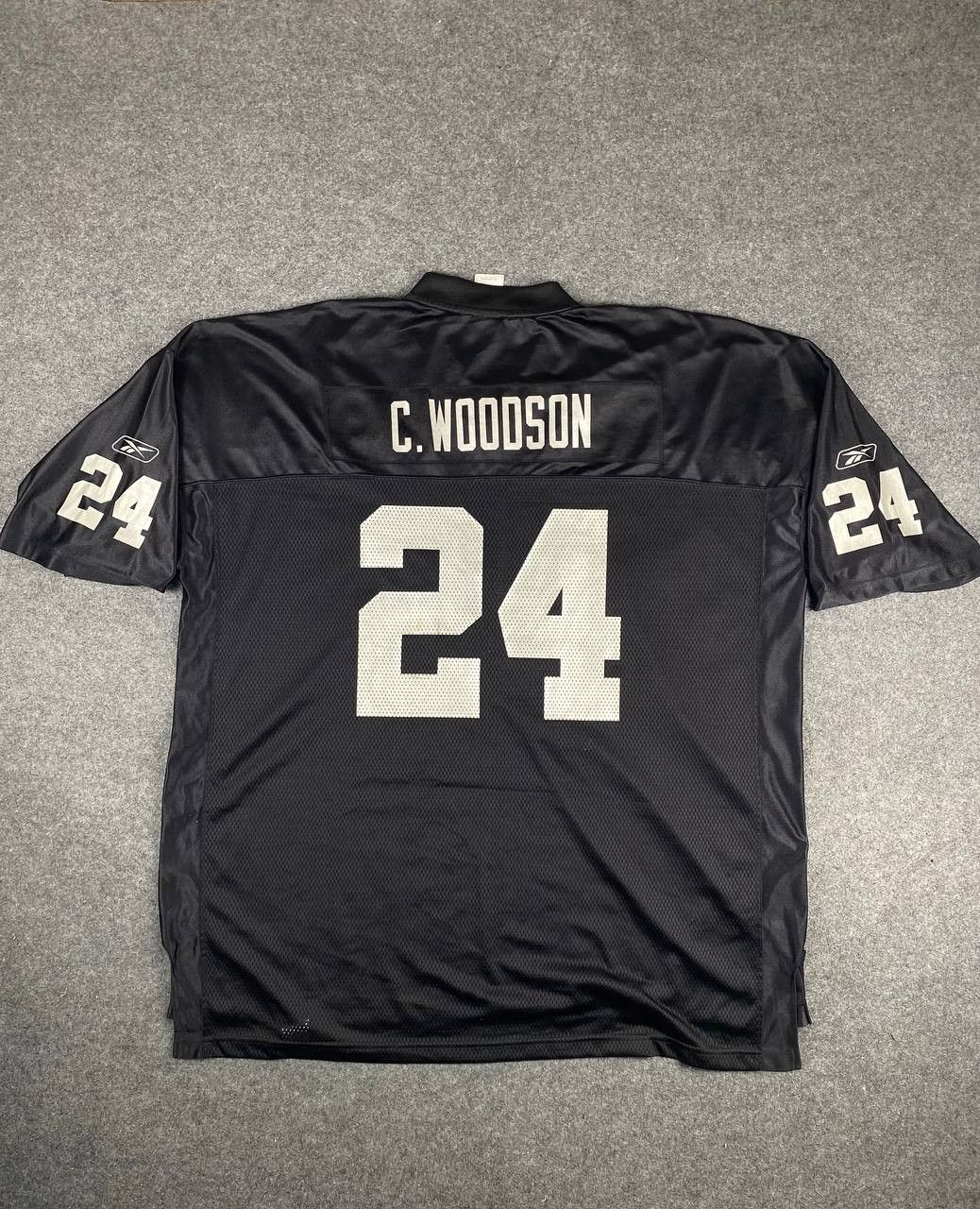 NFL Vintage charles woodson oakland raiders jersey by reebok Size US XXL / EU 58 / 5 - 10 Thumbnail