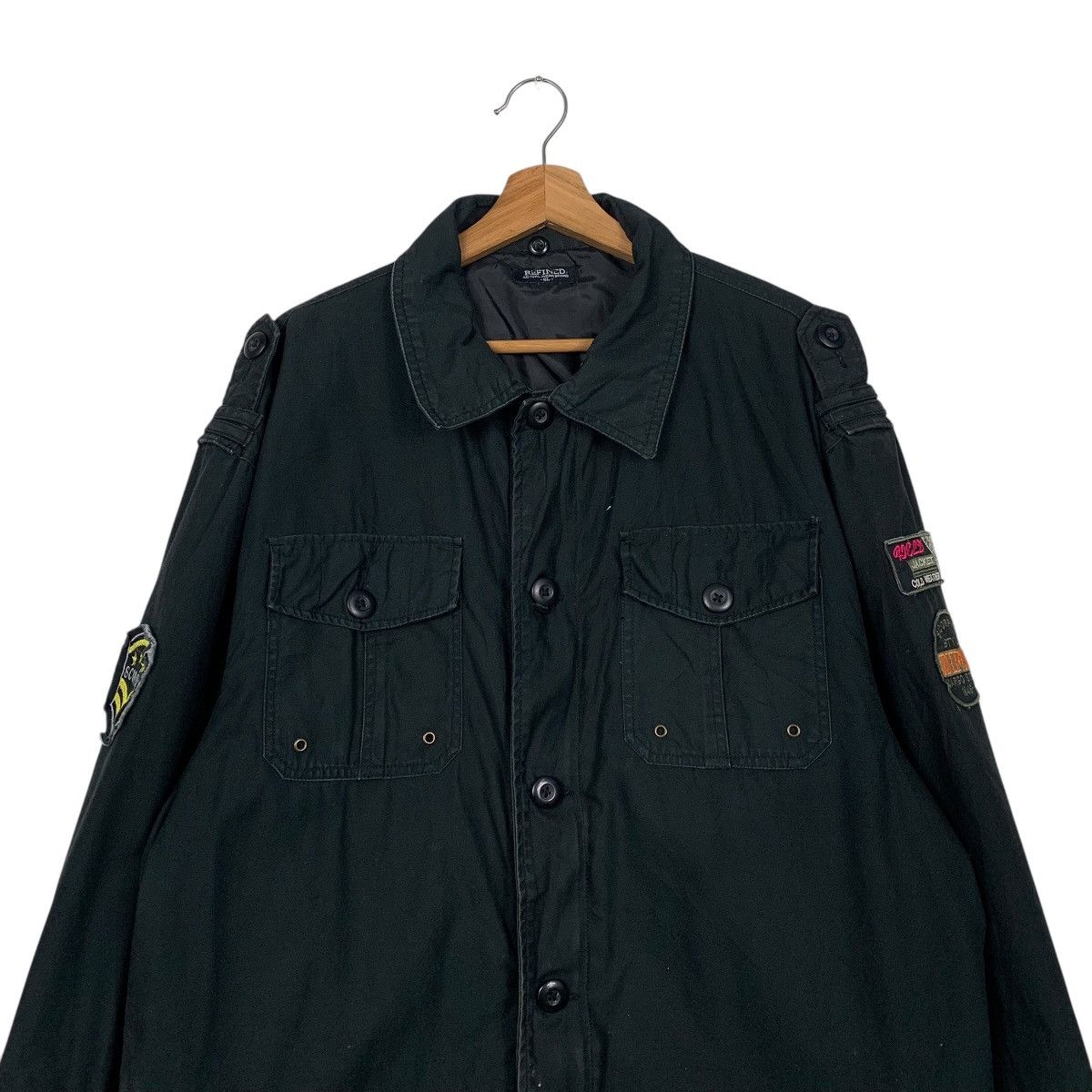 Japanese Brand Japanese Brand Refined Military Jacket Size US XL / EU 56 / 4 - 2 Thumbnail