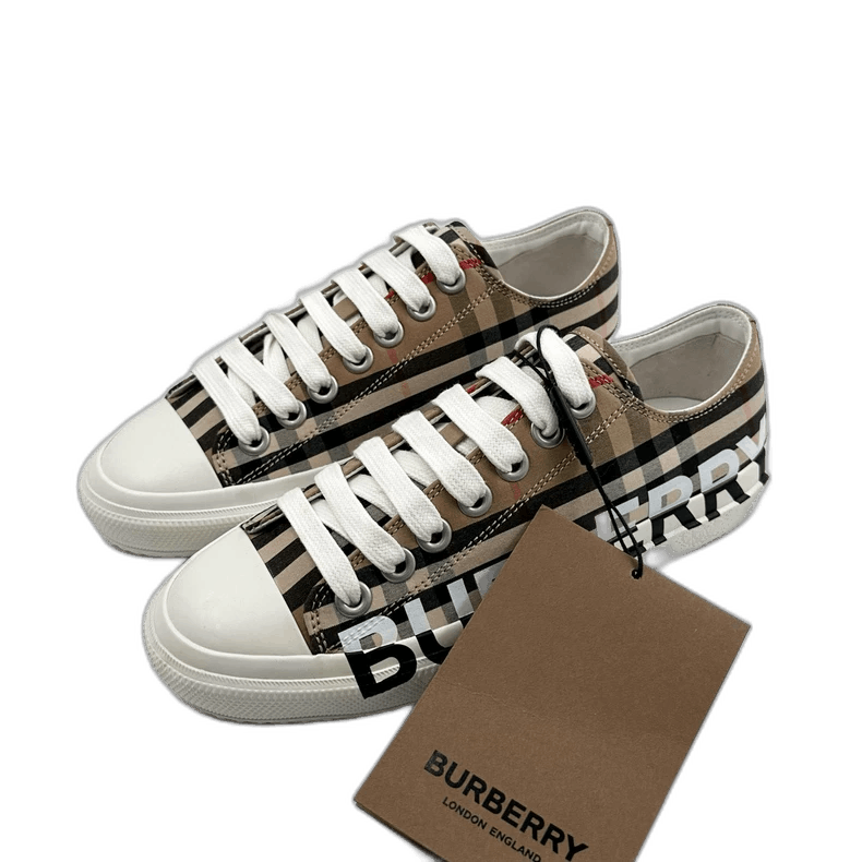 Burberry Burberry Classic Check Pattern Sneakers Size US 6 / IT 36 - 1 Thumbnail
