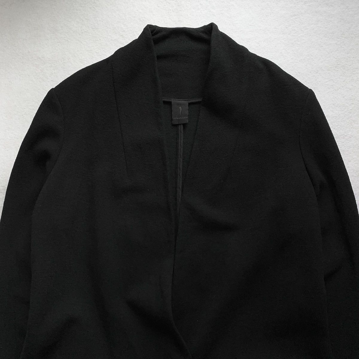 Masnada 2000s Masanda Front Wrapped Slim Wool Jacket Size US XS / EU 42 / 0 - 2 Thumbnail