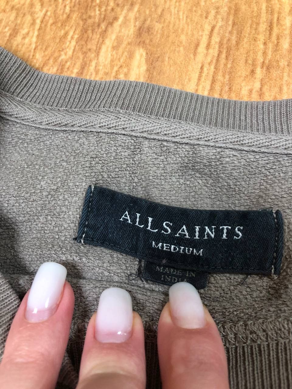 Allsaints × Japanese Brand Sweatshirt Vintage Basic Logo 90s Outdoor Style Size US M / EU 48-50 / 2 - 5 Thumbnail