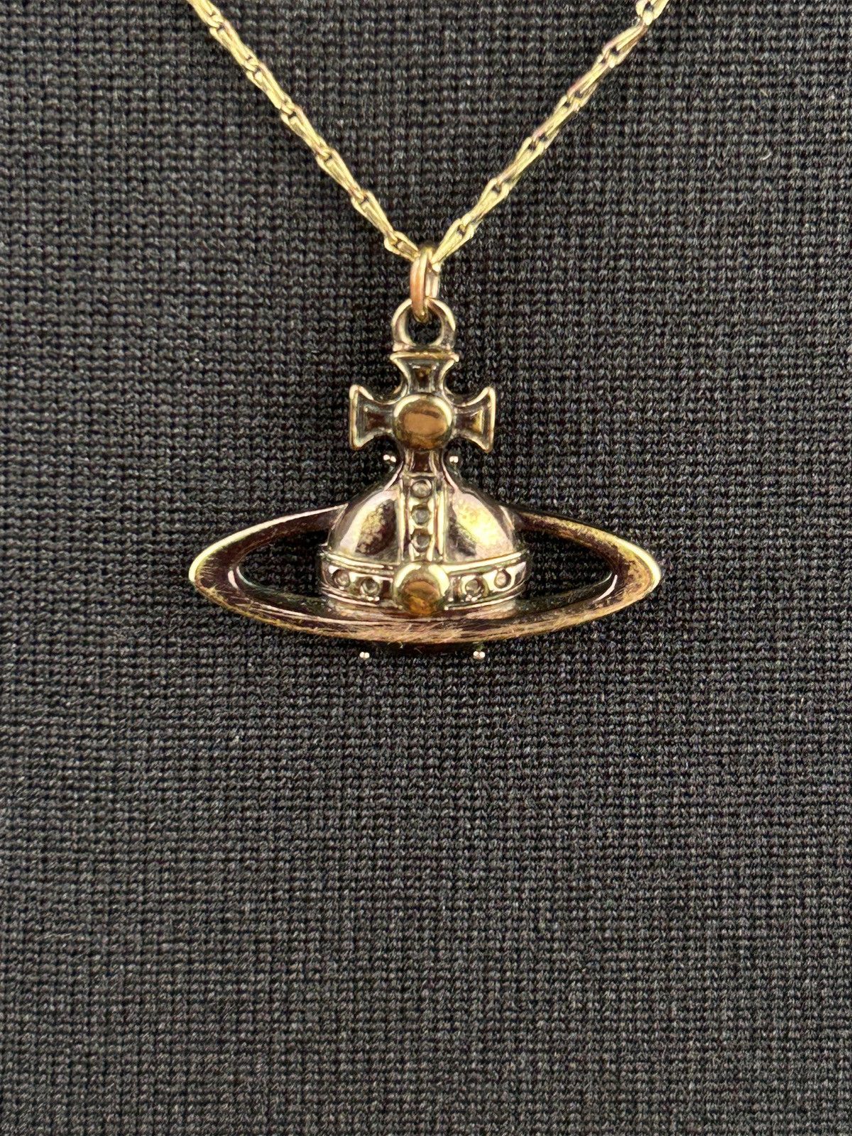 Vivienne Westwood Vivienne Westwood Bronze Mayfair Suzie Pendant Necklace Grailed