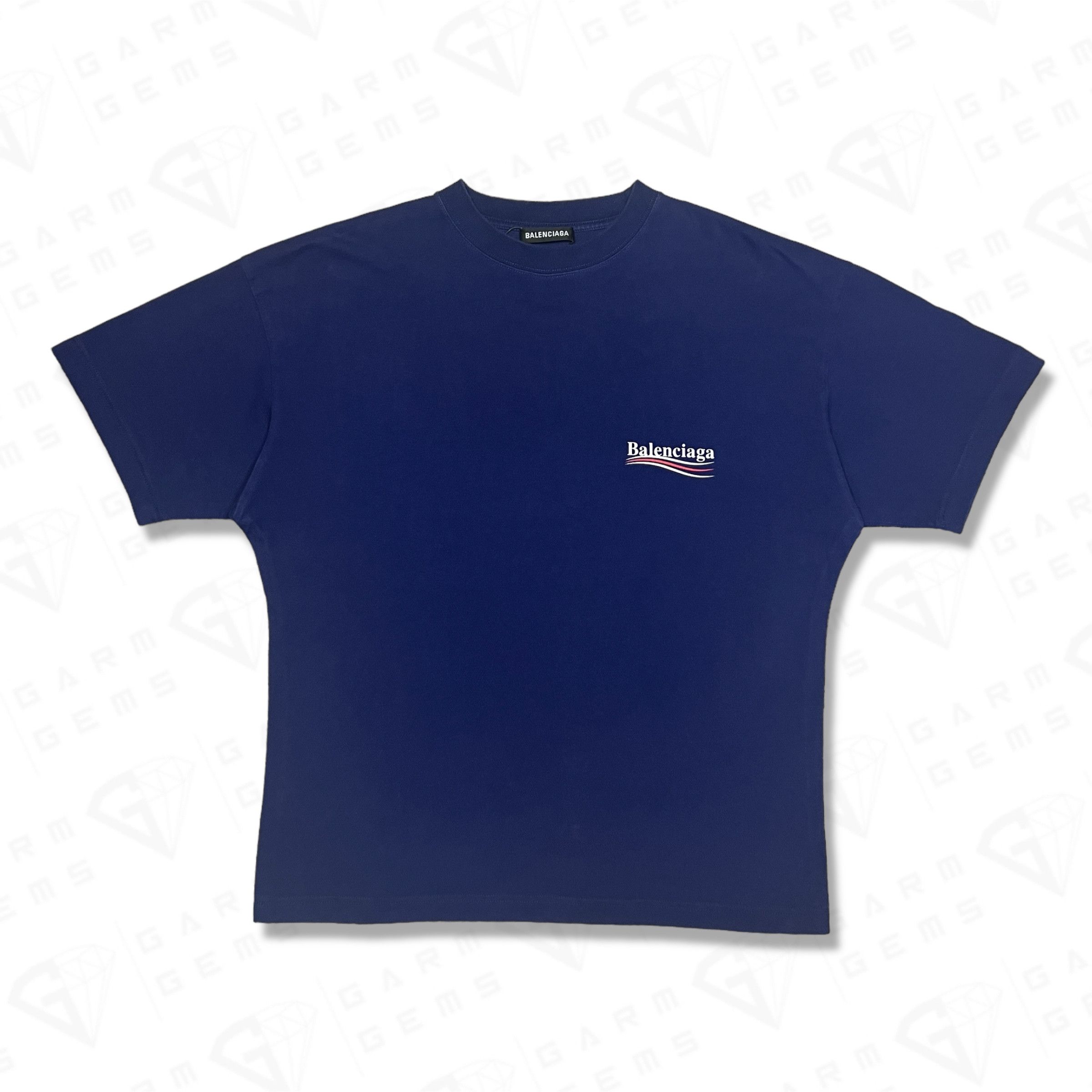 Balenciaga Balenciaga Political Campaign Logo T-Shirt Size US L / EU 52-54 / 3 - 1 Thumbnail
