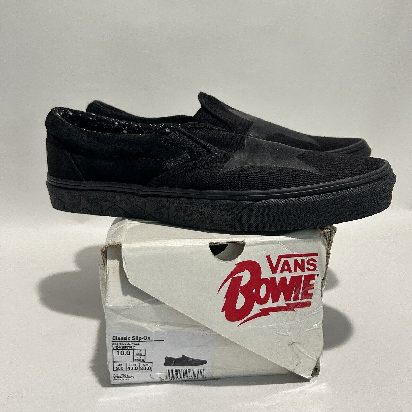 Vans VANS X David Bowie Classic Slip-On “Blackstar” 2024 Size US 10 / EU 43 - 3 Thumbnail