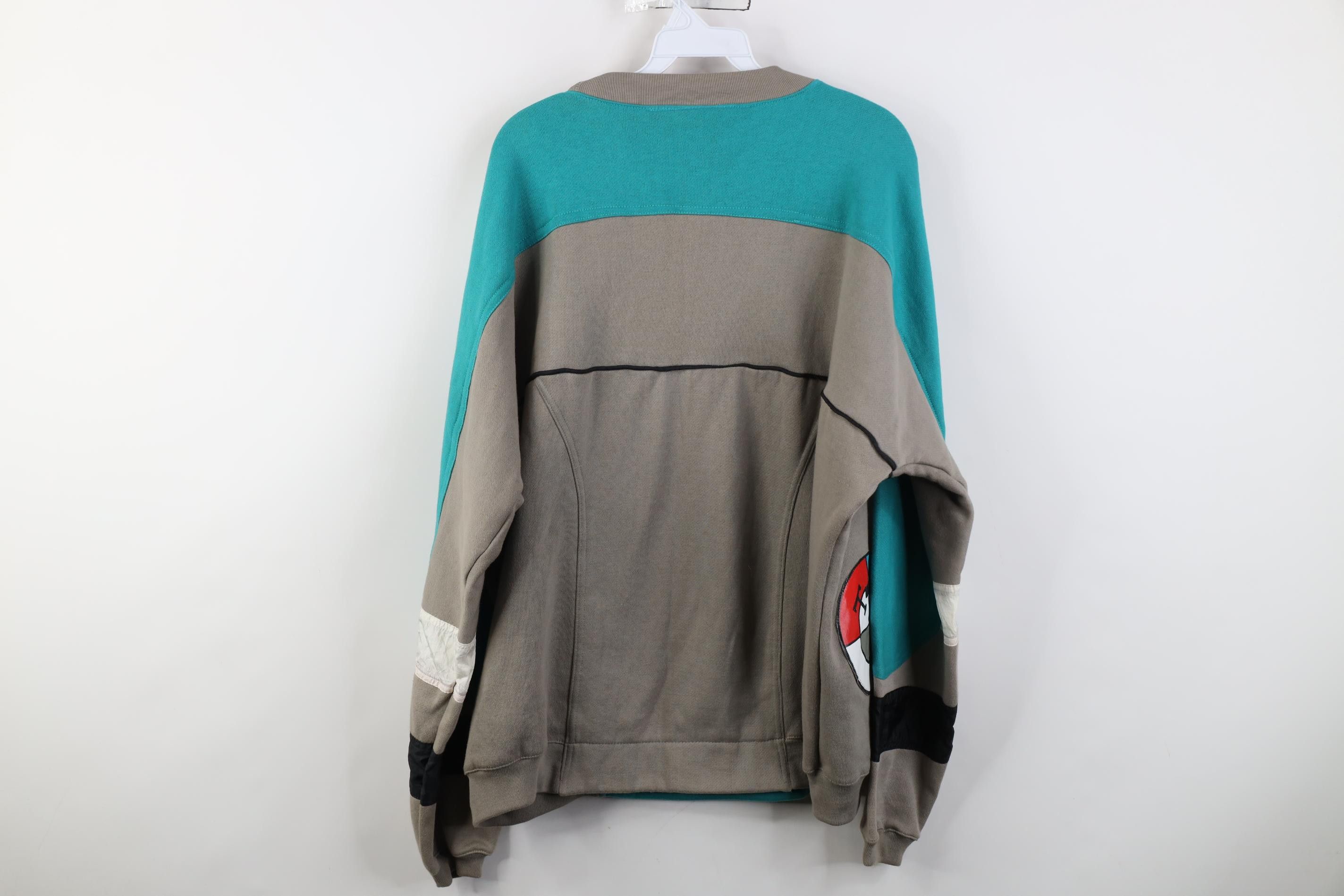 Vintage Deadstock Vintage 90s Streetwear Block Bullseye Sweatshirt Size US M / EU 48-50 / 2 - 10 Thumbnail