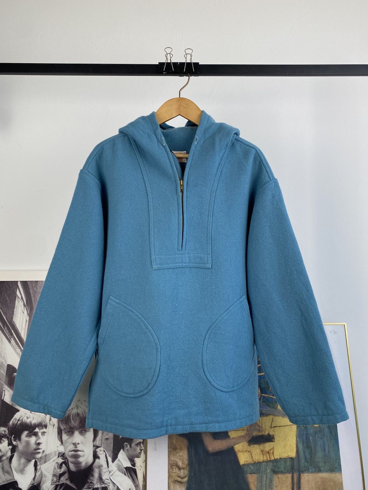 Warehouse Vintage 1930’s Repro by Warehouse Company Wool Parka Hoodie Size US L / EU 52-54 / 3 - 1 Thumbnail