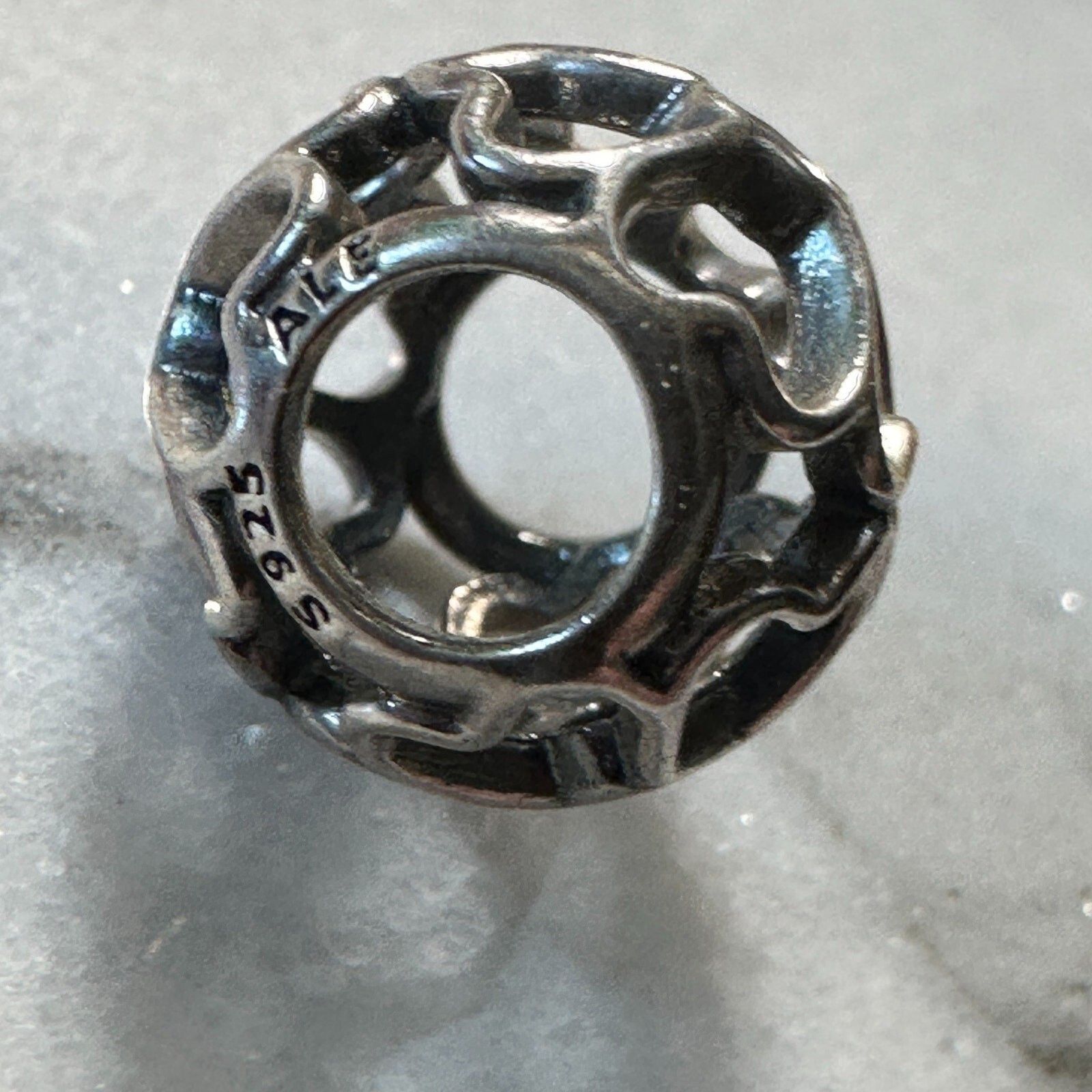 pandora Authentic Pandora Charm Primrose Openwork Bead 791489 RETIRE Size ONE SIZE - 4 Thumbnail