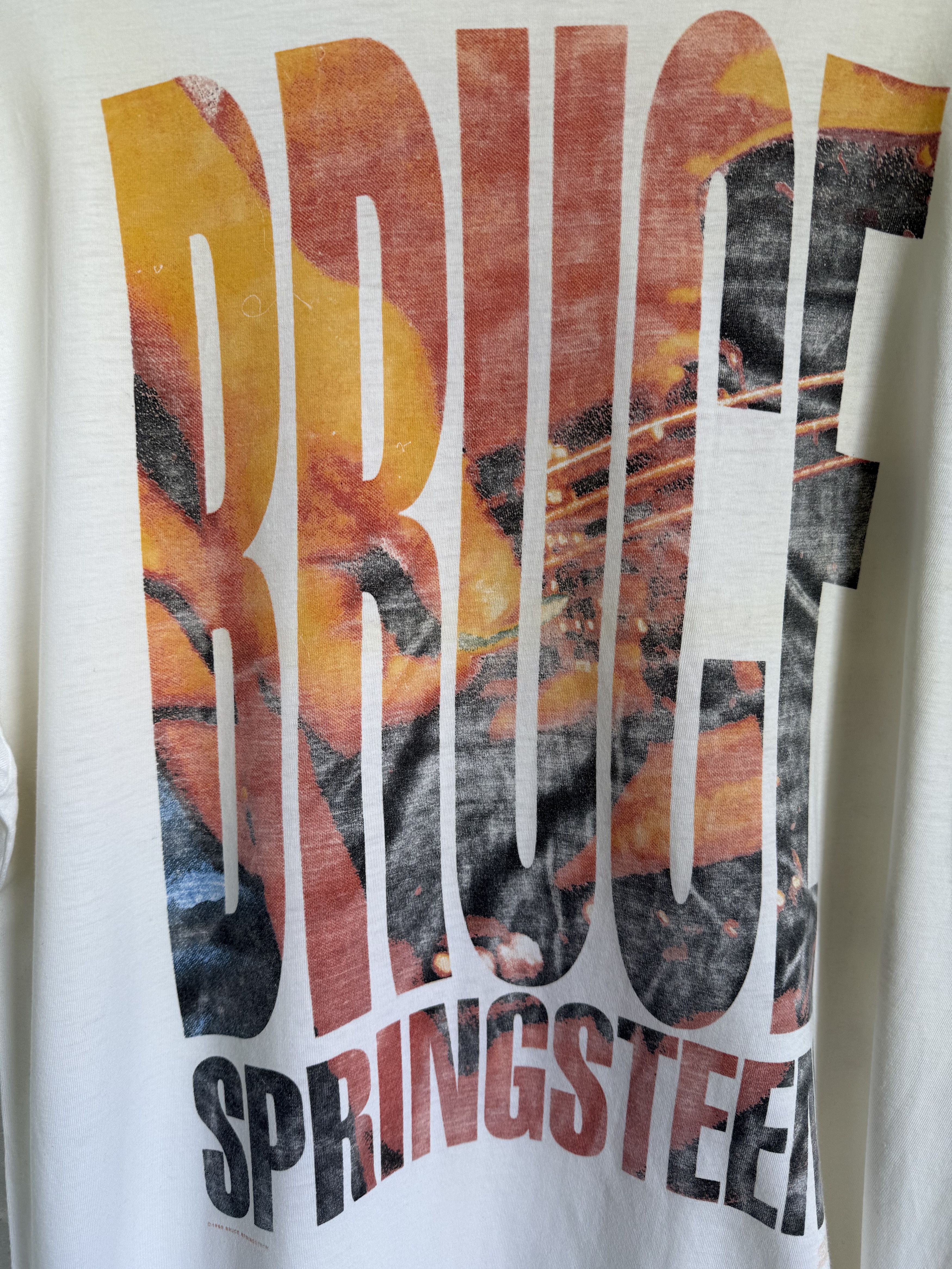 Band Tees × Vintage Vintage 1993 Bruce Springsteen world tour t-shirt Size US XL / EU 56 / 4 - 2 Thumbnail