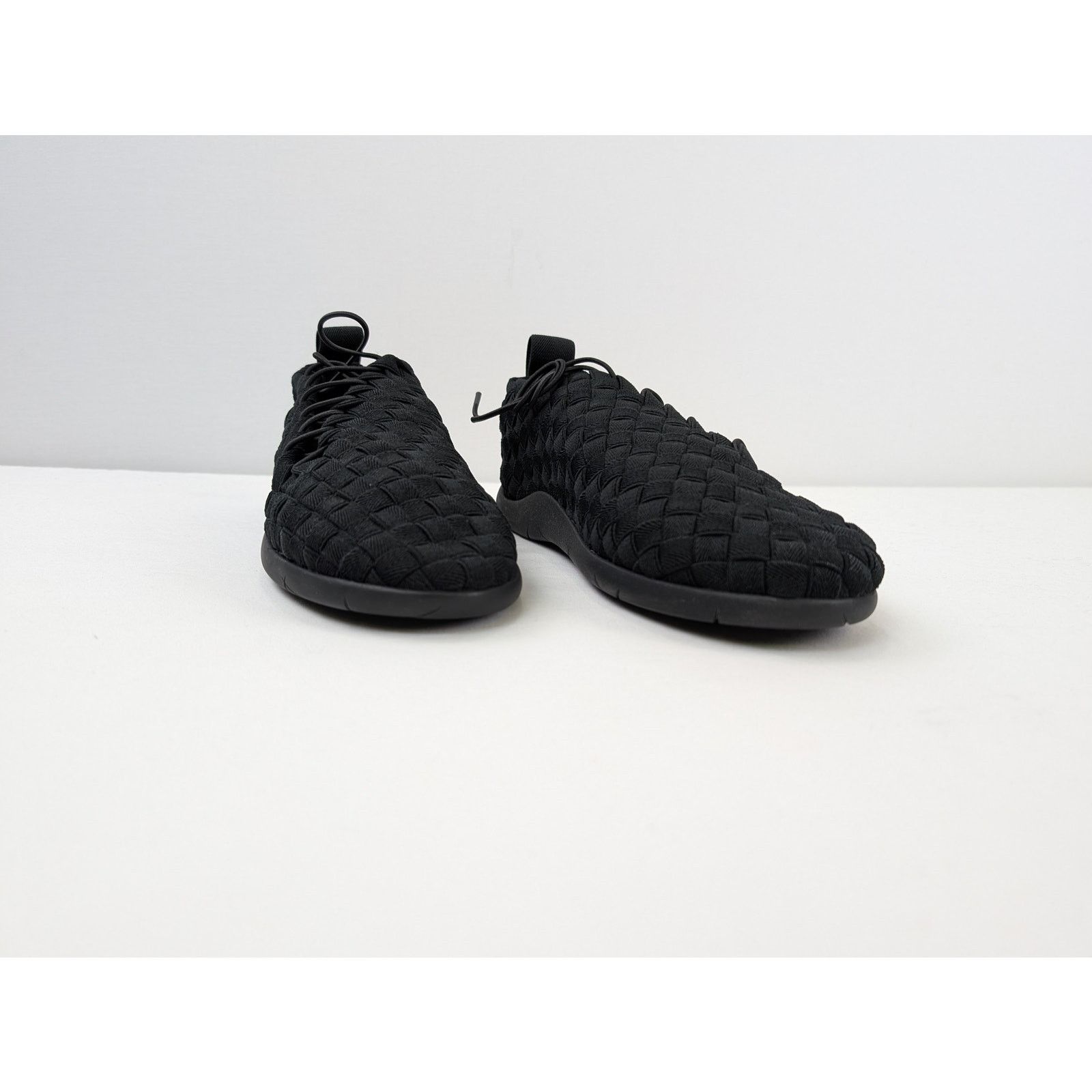 Bottega Veneta o1rshd1 Intrecciato Sneakers Shoe in Black Size US 12 / EU 45 - 6 Thumbnail