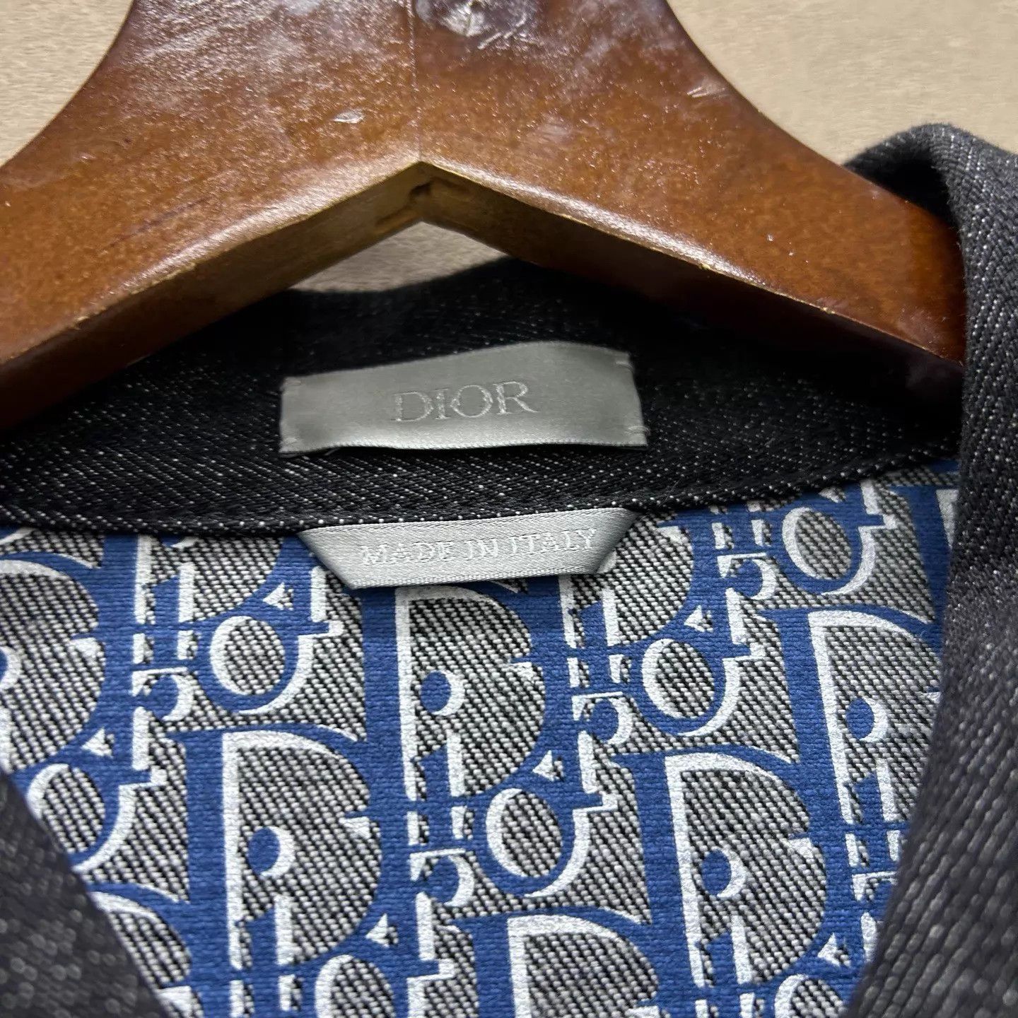 Dior Dior 99 New Oblique Lining Denim Jacket Size 50 Size US M / EU 48-50 / 2 - 3 Thumbnail
