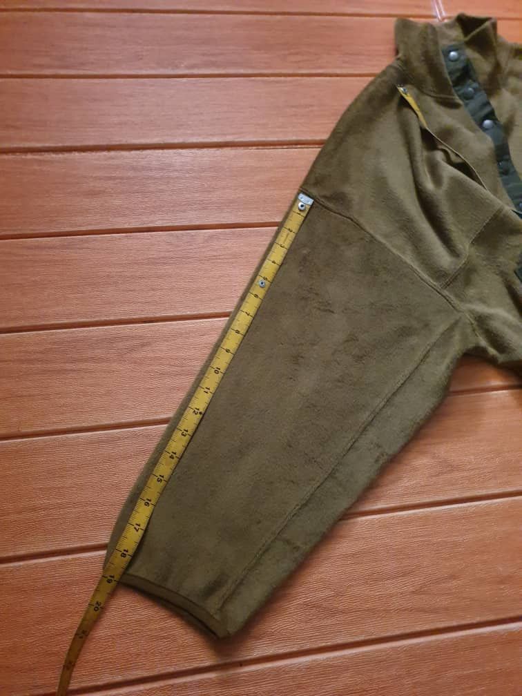 Isamu Katayama Backlash Made 19f Half button green olive sweater Size L / US 10 / IT 46 - 6 Thumbnail