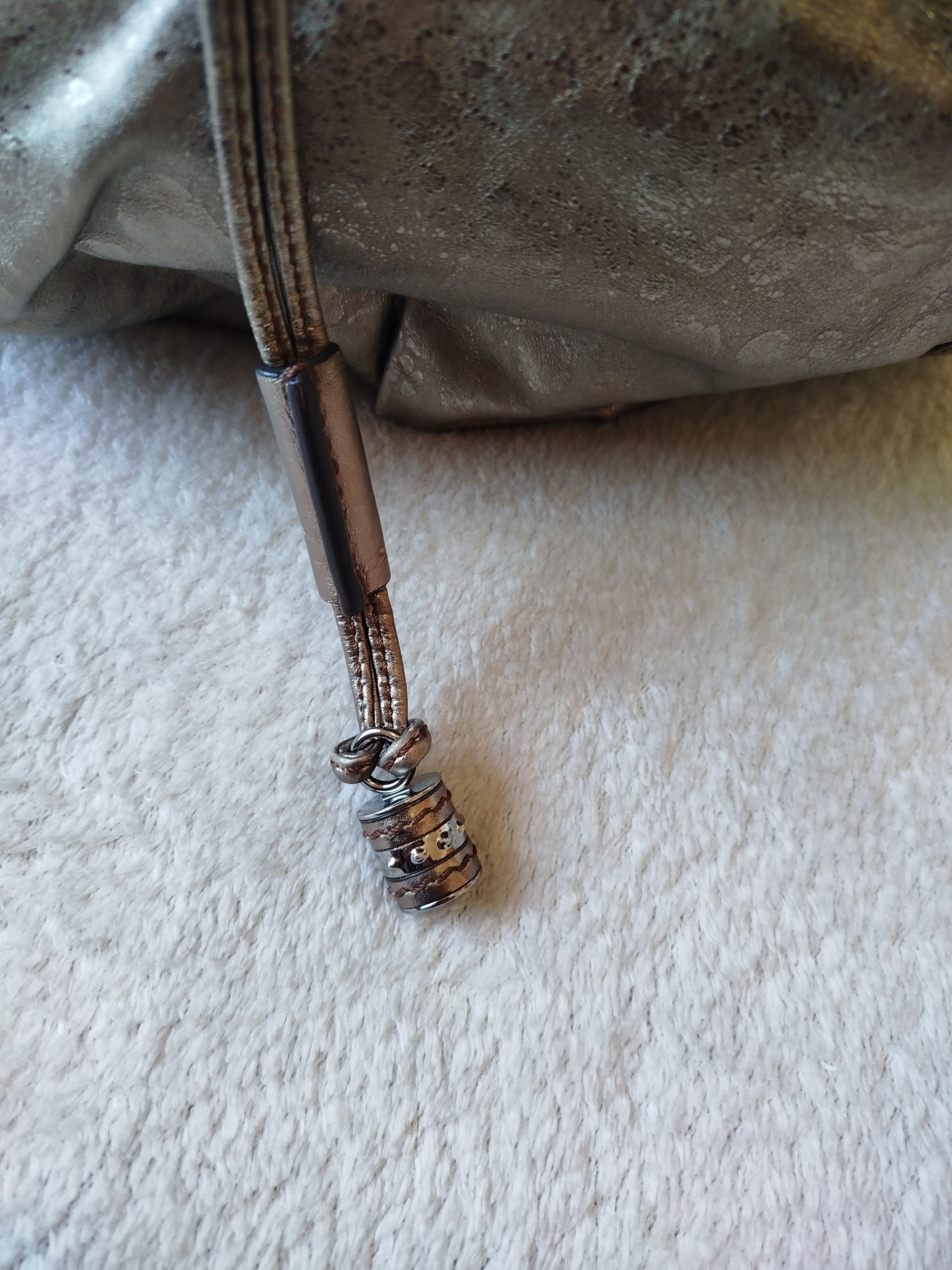 Celine CELINE BITTERSWEET leather handbag gold metallic Size ONE SIZE - 3 Thumbnail