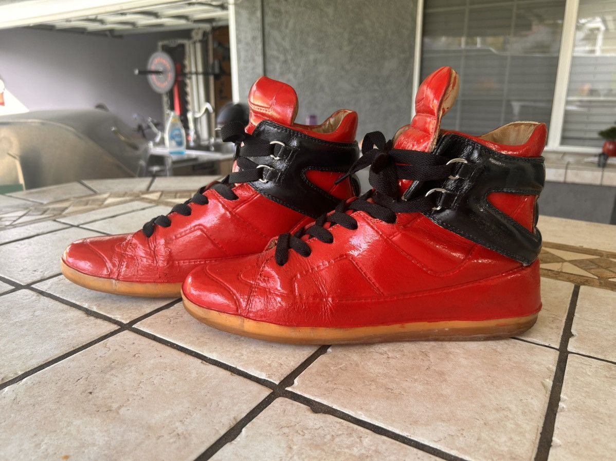 H&M × Maison Margiela Margiela x H&M Collab High-Top GAT Sneakers (CUSTOM PAINT) Size US 10.5 / EU 43-44 - 5 Thumbnail
