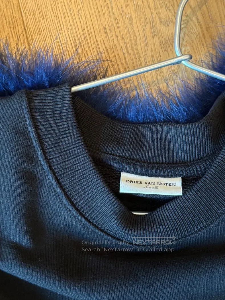 Dries Van Noten Dries Van Noten Fuzzy Sweatshirt Size S / US 4 / IT 40 - 4 Thumbnail