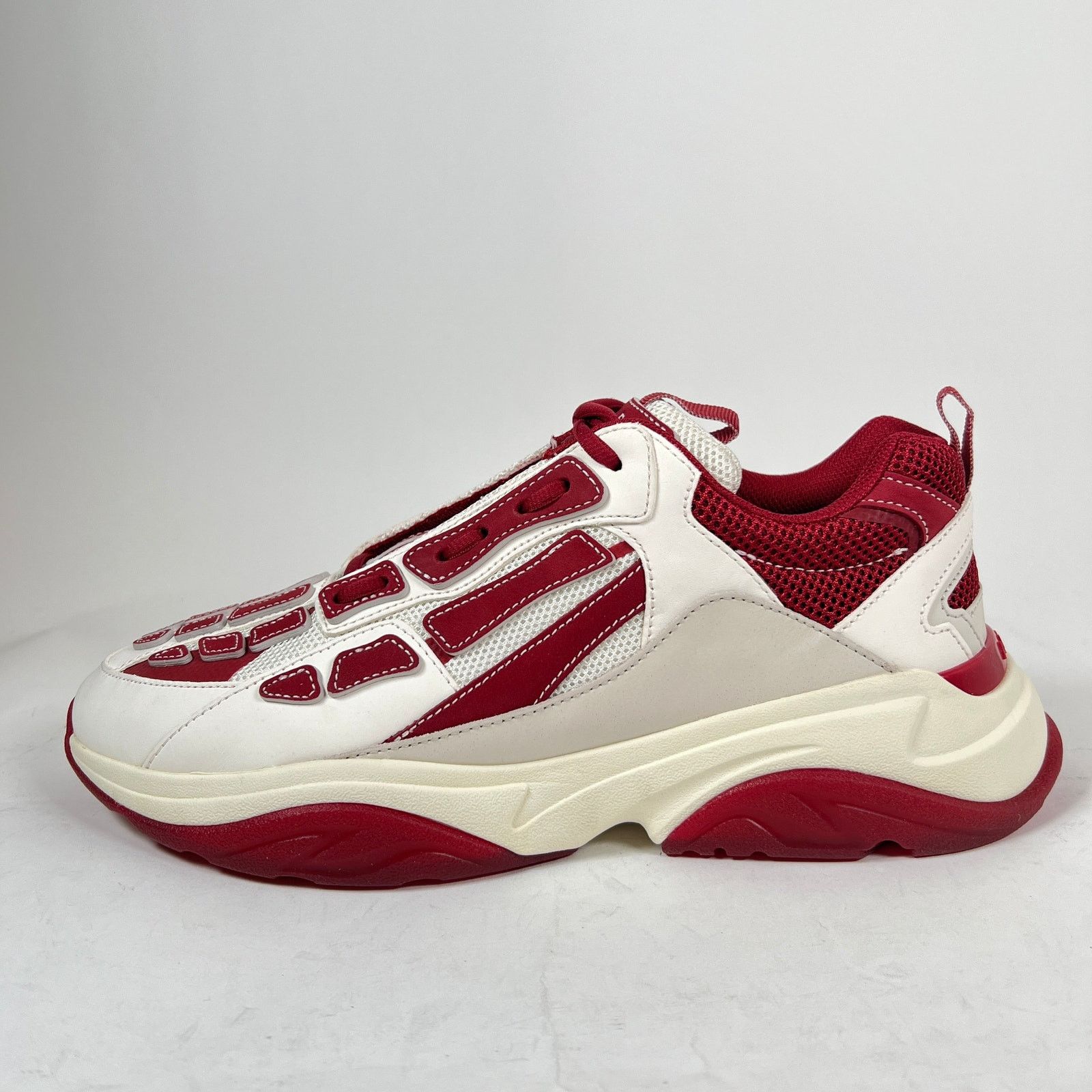 Amiri Amiri Burgundy Bone Runner Size 45 Size US 12 / EU 45 - 3 Thumbnail