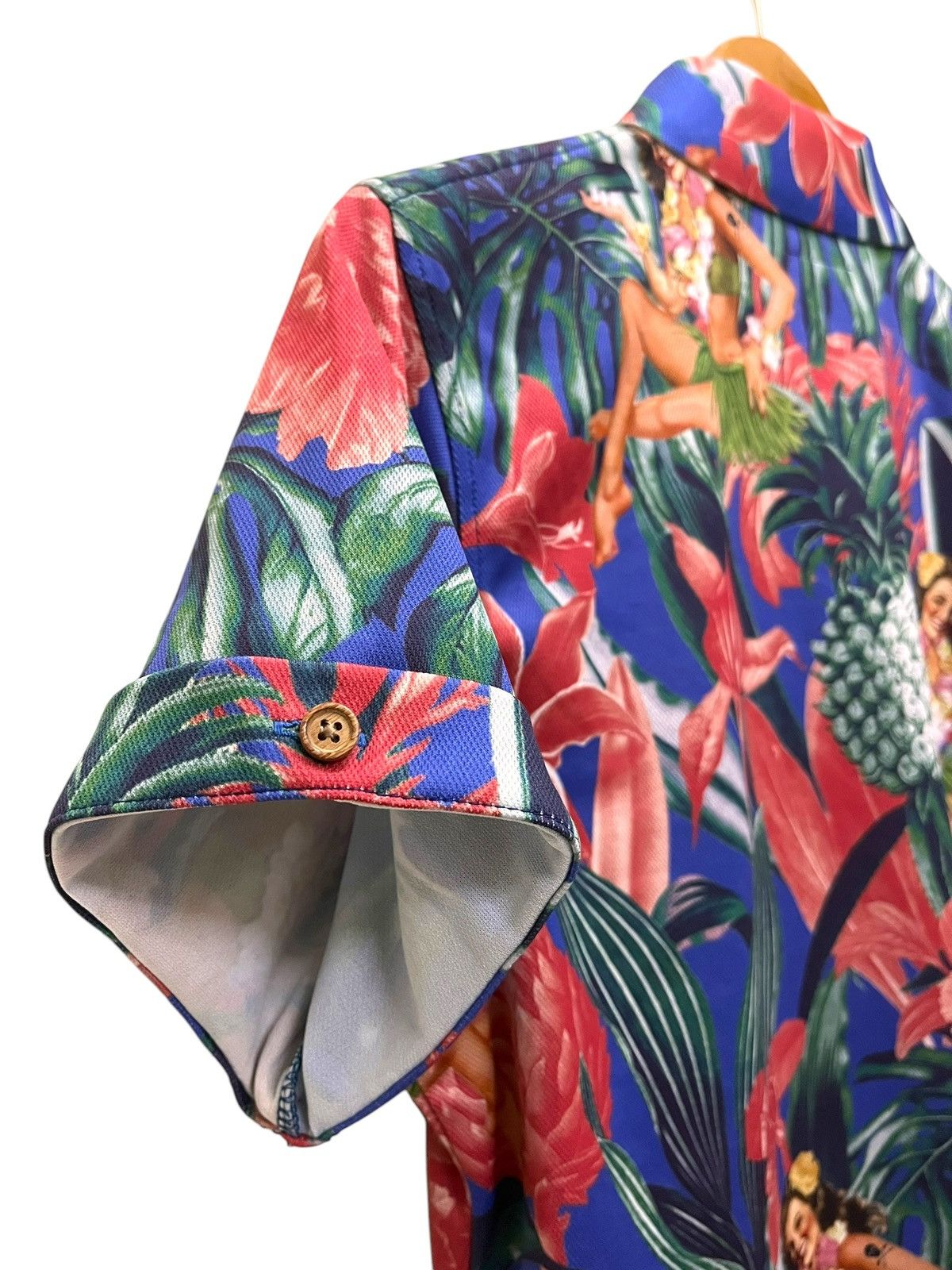 Japanese Brand Japanese Brand Mark & Lona Floral Design Polo Size US L / EU 52-54 / 3 - 3 Thumbnail