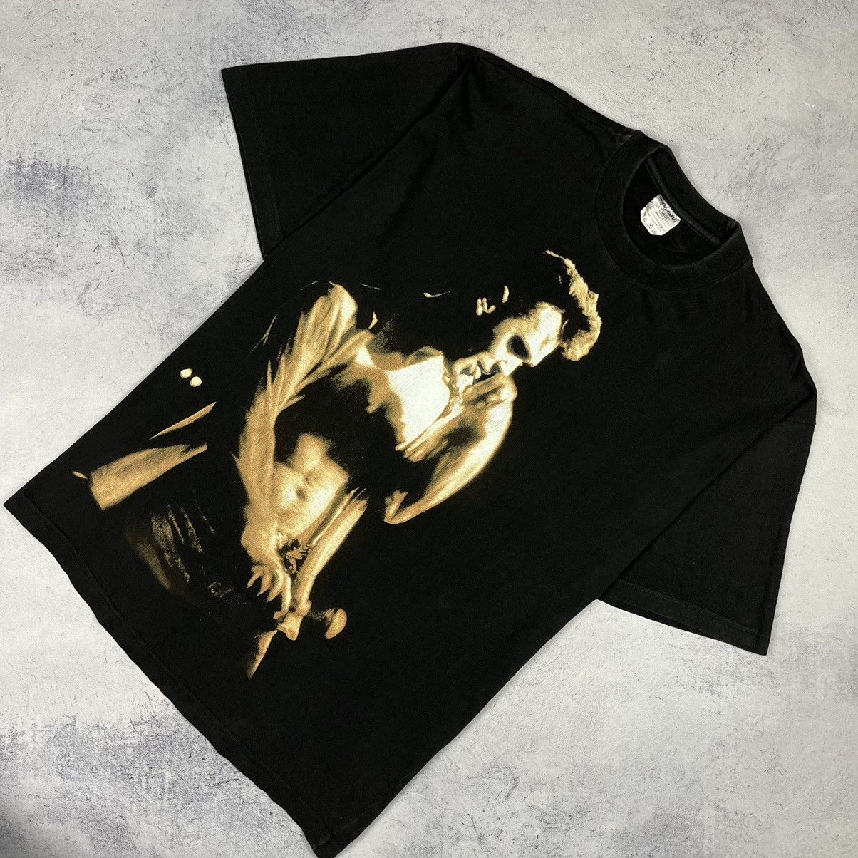 image of Band Tees x Rock T Shirt Vintage Morissey The Smiths Your Arsenal Band Tee 90’S in Black (Size XL)