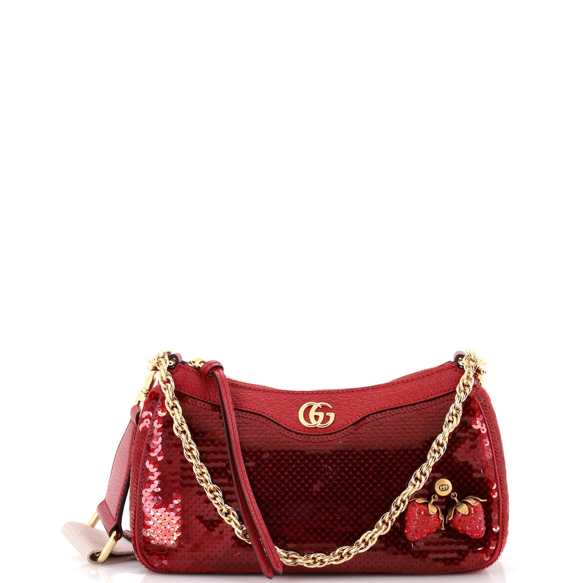 Gucci Strawberry Ophidia Shoulder Bag Size ONE SIZE - 1 Thumbnail