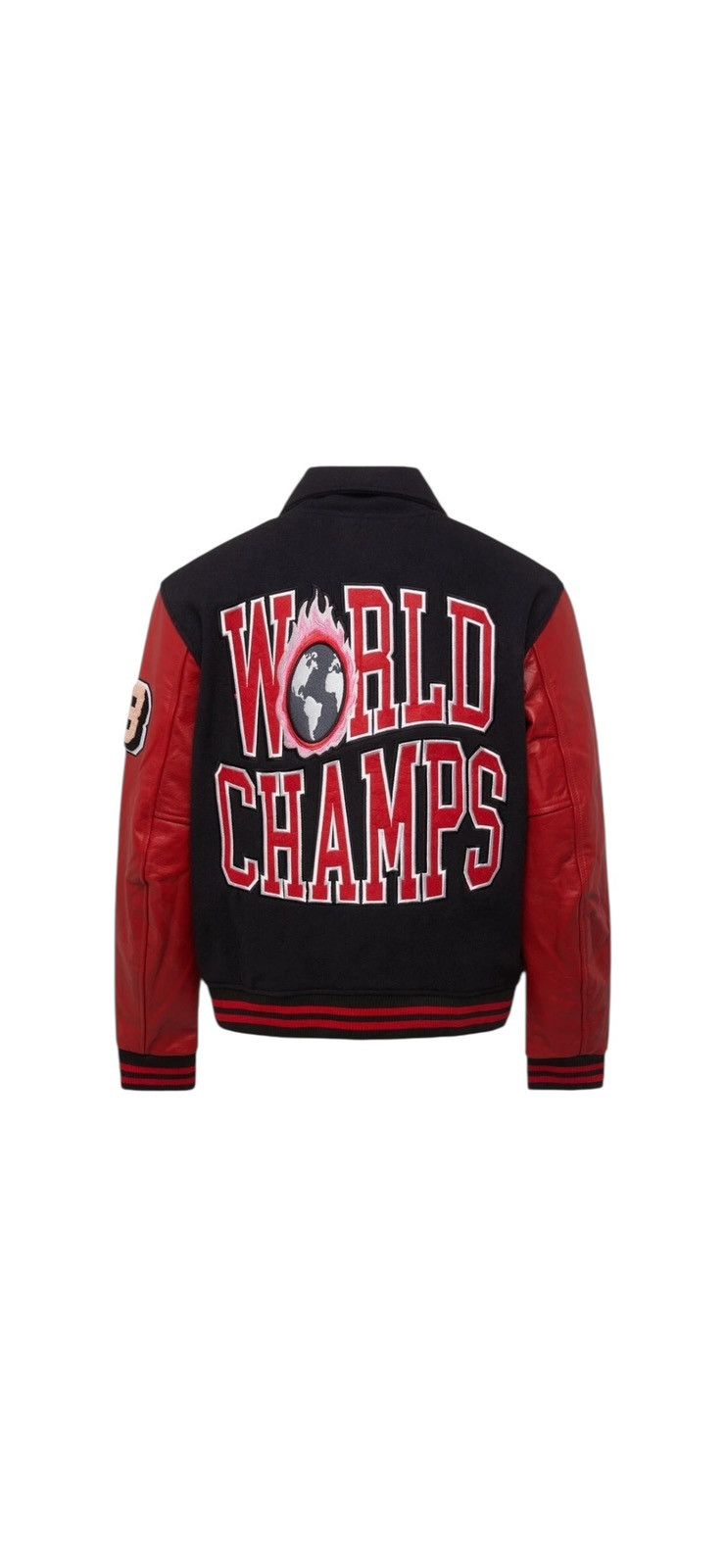 Homme + Femme La Homme Femme Small ( Fits Like Medium ) Varsity Jacket Red Size US S / EU 44-46 / 1 - 4 Thumbnail