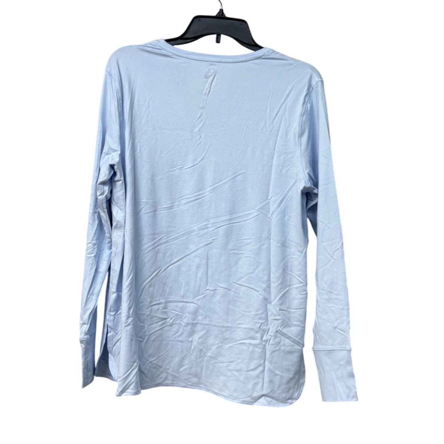 Asics ASICS Women's Long Sleeve Heather Top, Soft Sky Heather, Sz Size L / US 10 / IT 46 - 4 Thumbnail