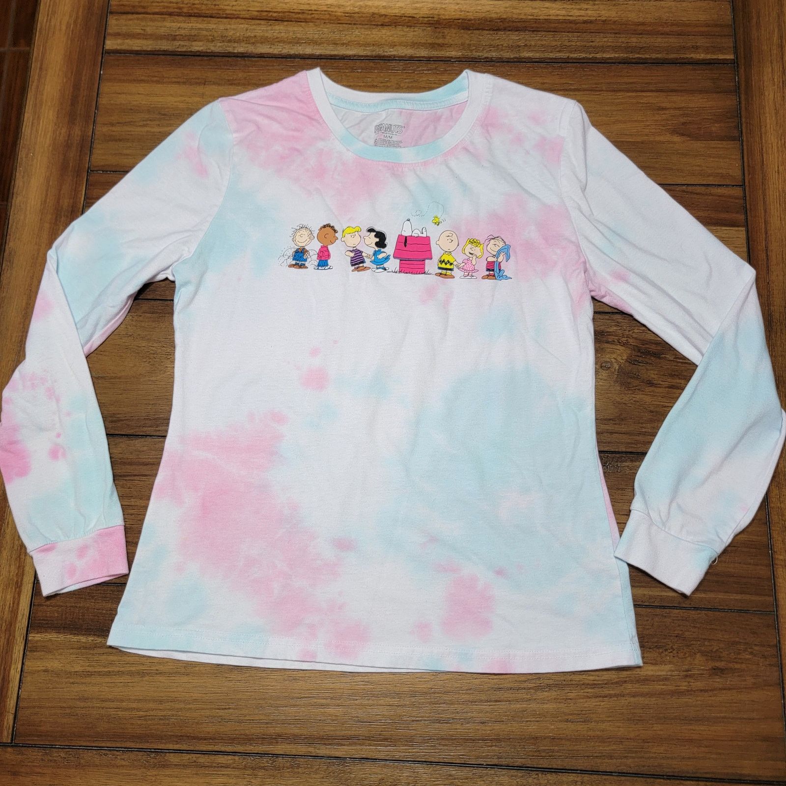 Peanuts Peanuts LS Tie-Dye Tee Characters - Size Medium Size M / US 6-8 / IT 42-44 - 1 Thumbnail